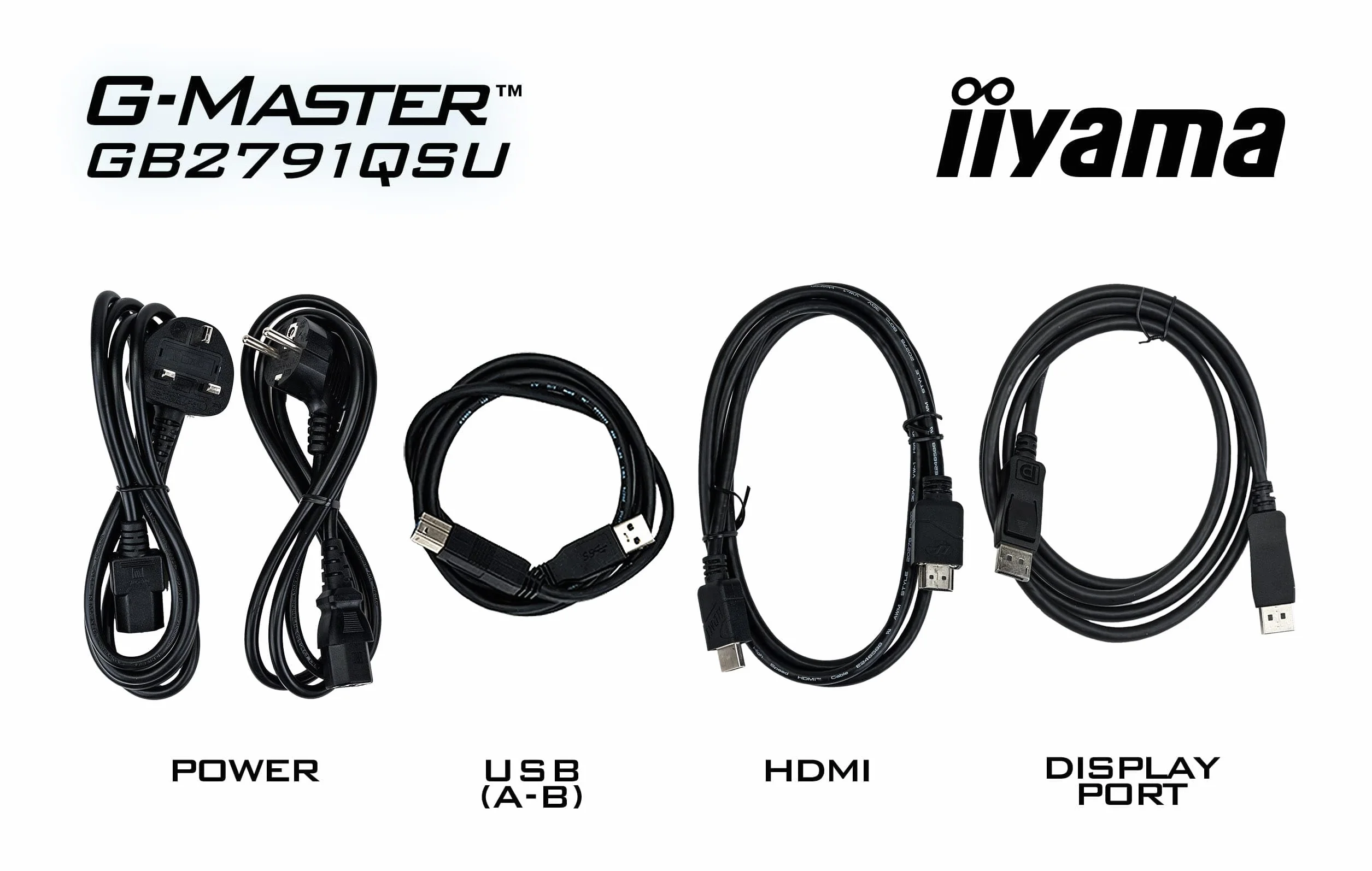 iiyama GB2791QSU-B1-27 IPS, 2560 x 1440/320 Hz, 2H1DP, USB-hub, HAS