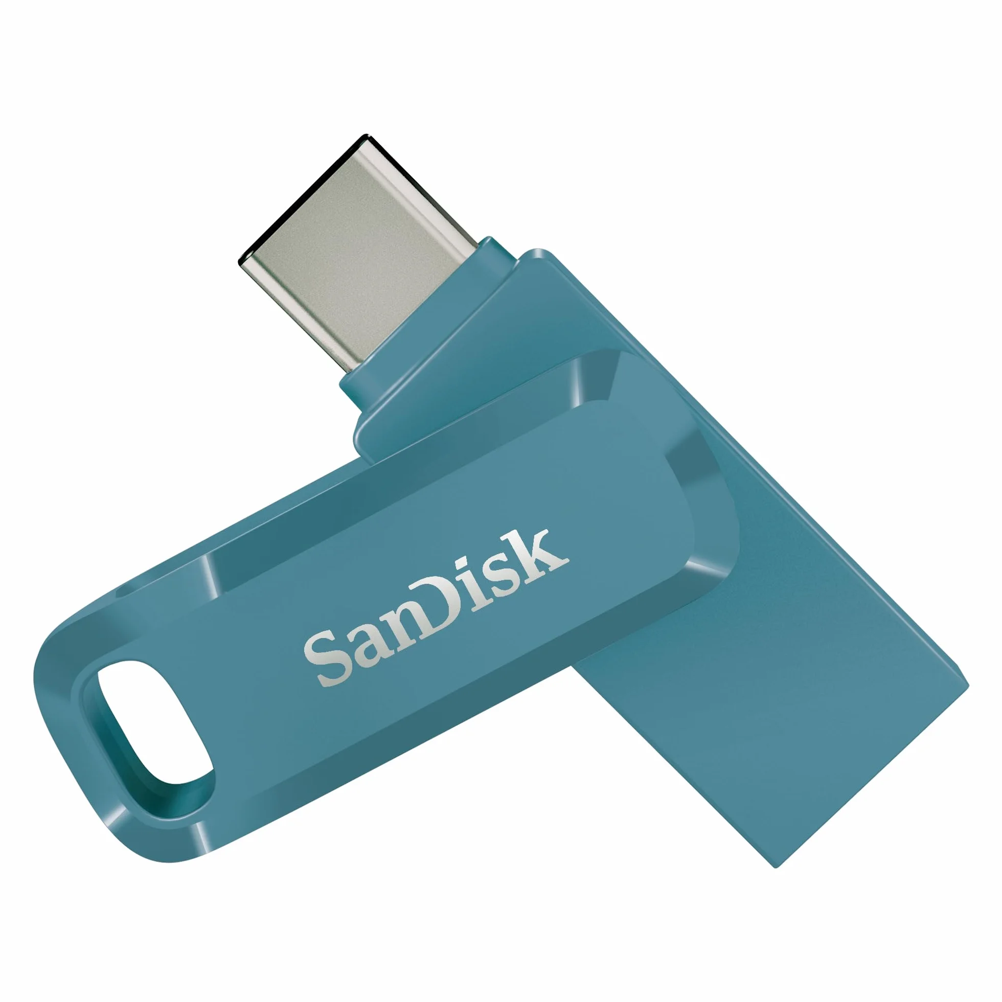 SANDISK Ultra Dual Drive Go, pamięć flash USB typu C i typu A, 256 GB (pamięć do 400 MB/s, odwracalne złącza typu C i typu A do smartfonów z systemem Android, tabletów i Mac) Navagio Bay