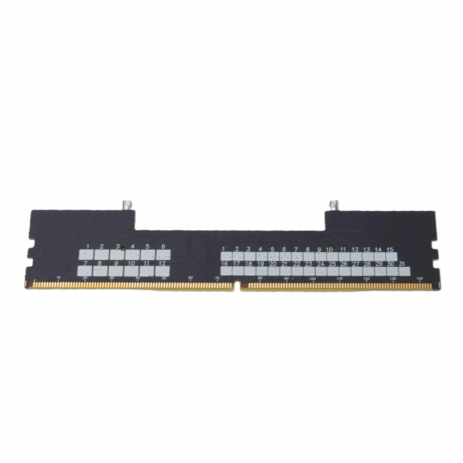 Eujgoov Karta Adaptera DDR5 U DIMM na SO DDR5 RVS, Konwerter Pamięci Laptopa na Komputer Stacjonarny do Naprawy i Konserwacji Komputera, z Bezpiecznym, Stabilnym środowiskiem Testowym