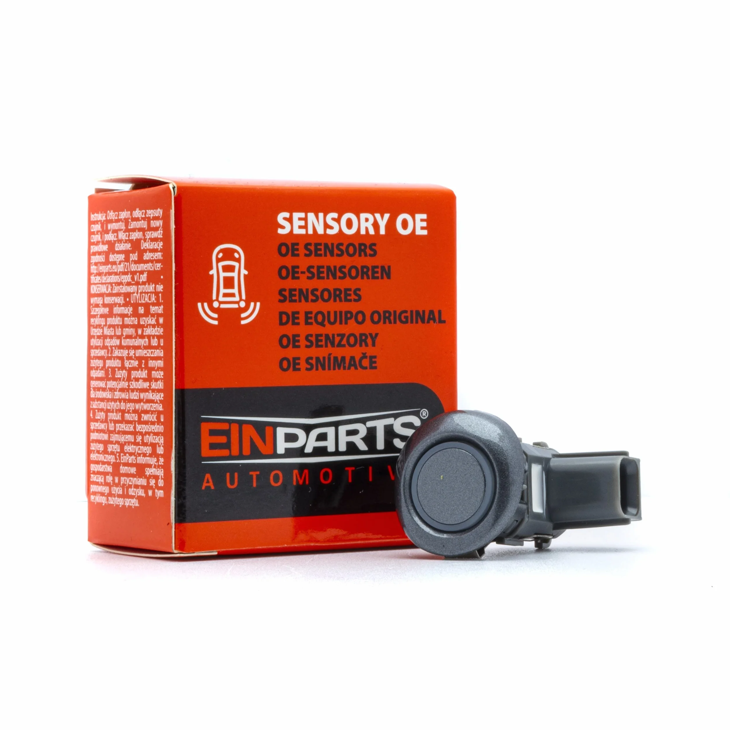 EinParts PDC OEM Czujnik Parkowania z przodu/tyłu, Czujnik Cofania Kompatybilny z Citroen C4 AirCross, C-Crosser, Mitsubishi Outlander II, Peugeot 4007