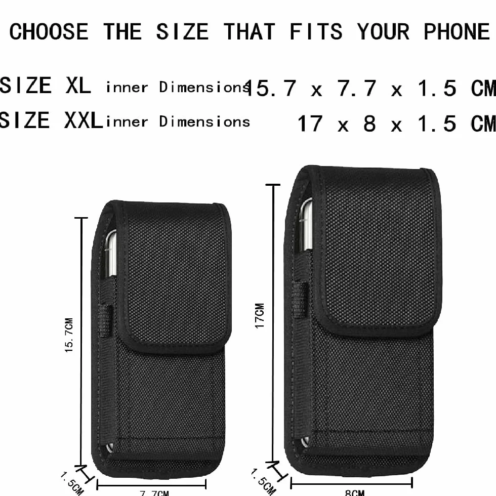 Saszetka na pas dla Honor Magic 6 4 5 90 70 50 lite, uniwersalna saszetka na pasek Holster, outdoorowa saszetka na telefon dla Honor 8X 9X x8 x7 x6 a b 7a 7c 10 View 20 pro 20s Play (XXL)