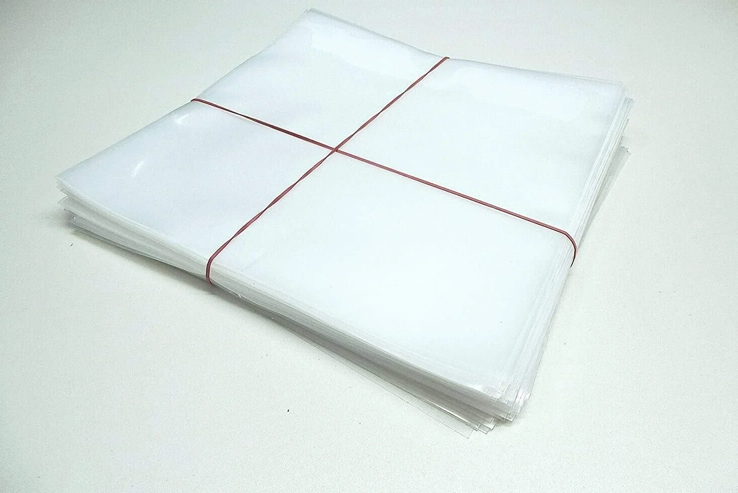 100 LP Schutzhüllen 325mm aus PE 150µ (Die Dicken)