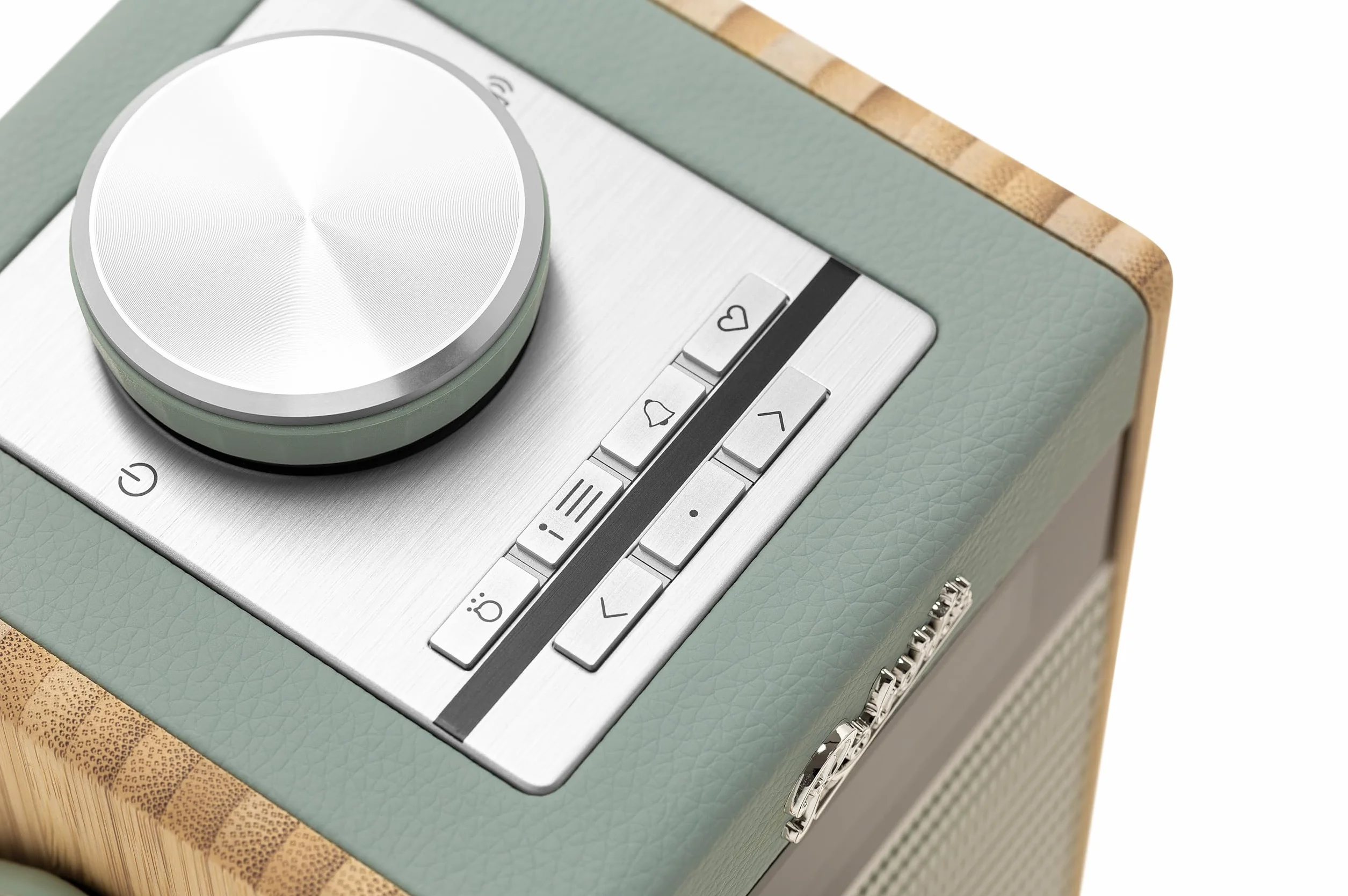 Rambler MIDI Przenośny budzik retro Dab+/FM/Bluetooth Sky Blue