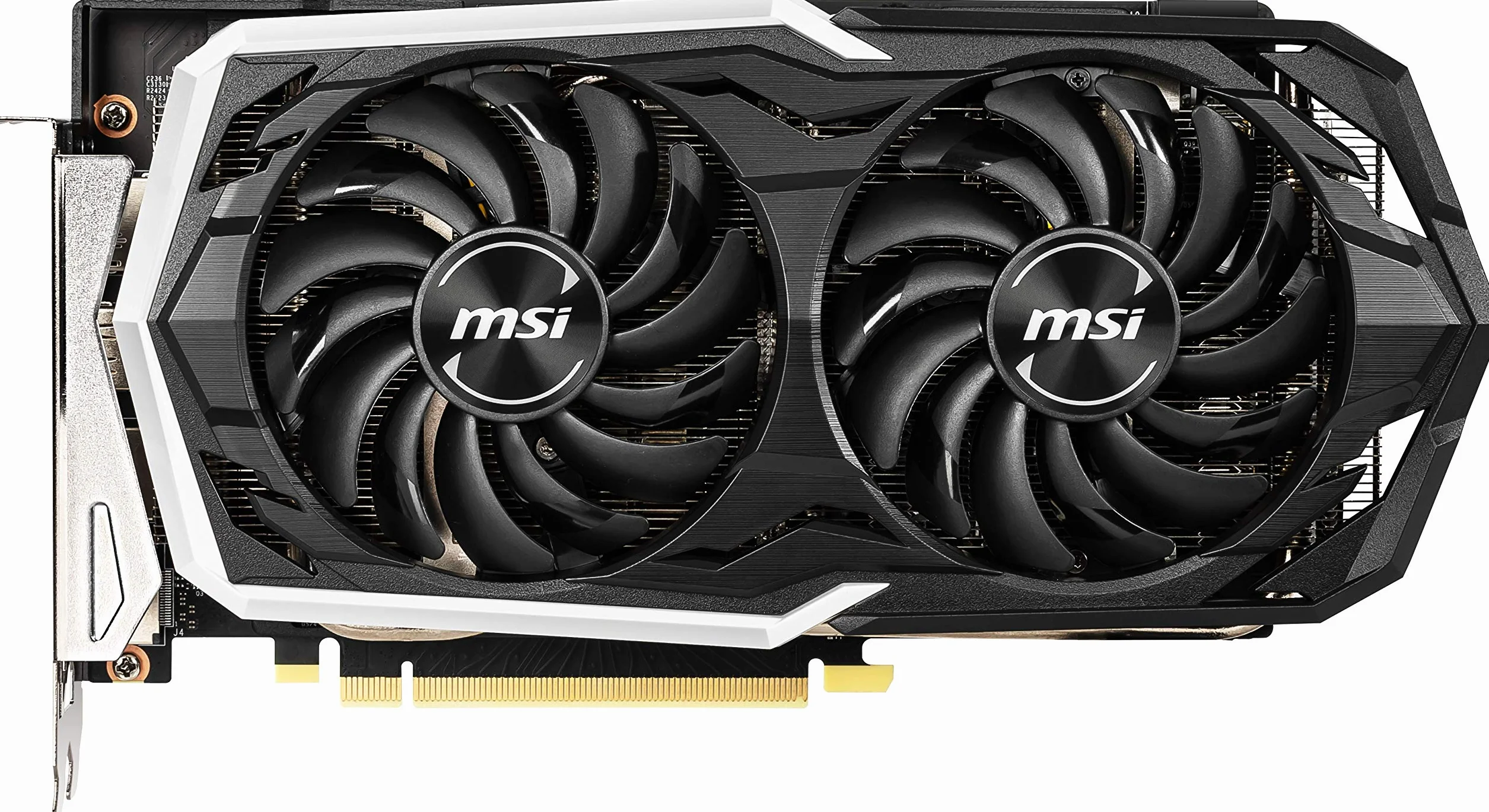 MSI NVIDIA GEFORCE RTX 2060 SUPER ARMOR OC karta graficzna '8 GB GDDR6, 1680 MHz, mistyczne światło RGB, 3 x DisplayPort, HDMI, system chłodzenia Dual Fan System'