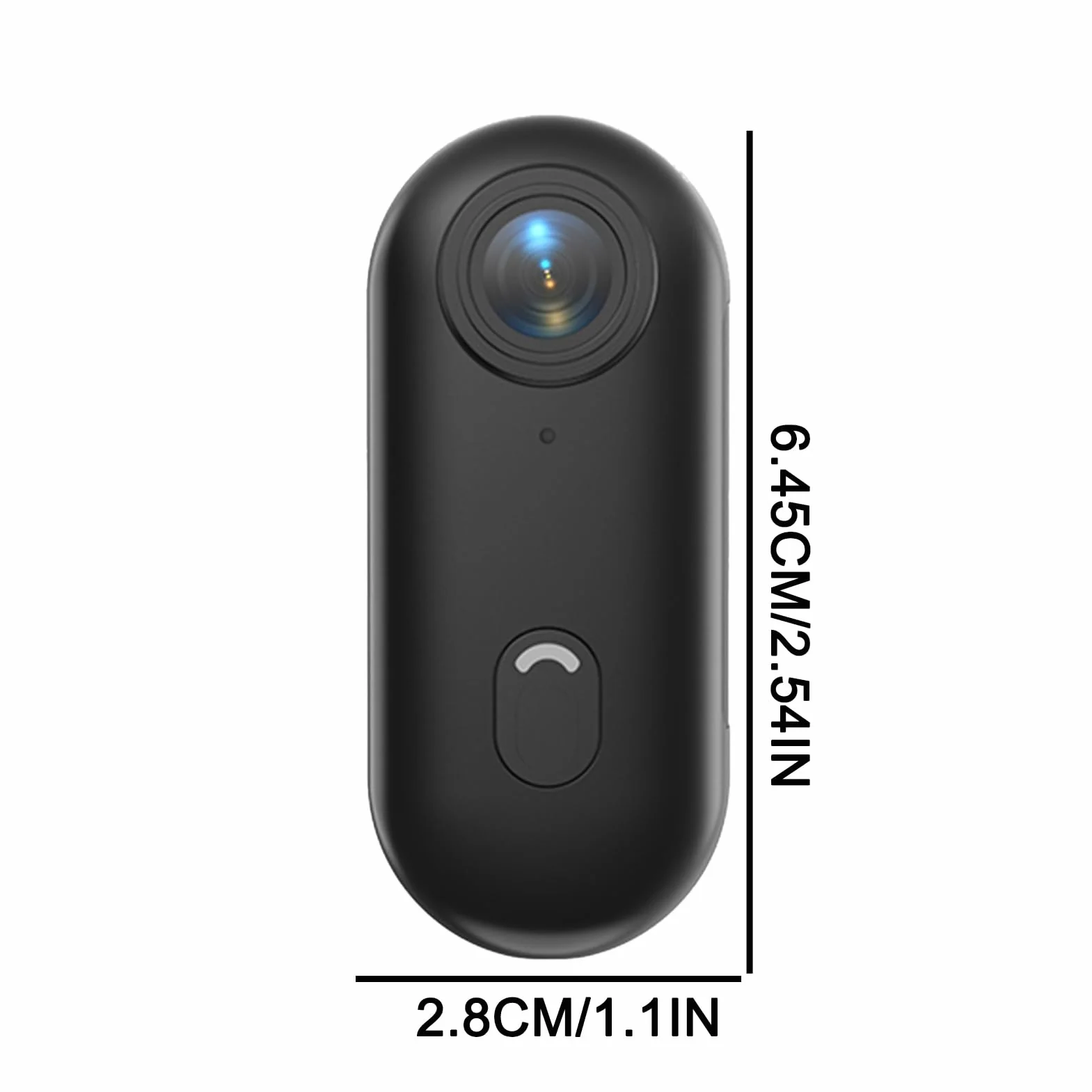 Kamera Na Kciuk Kamera Sportowa Outdoor | Przenośne Urządzenie 1080P, Wodoodporne I Kompaktowe, Do Vlogowania, Dla Motocykla, Roweru, Kolarstwa, Siłowni, Wędrówek,