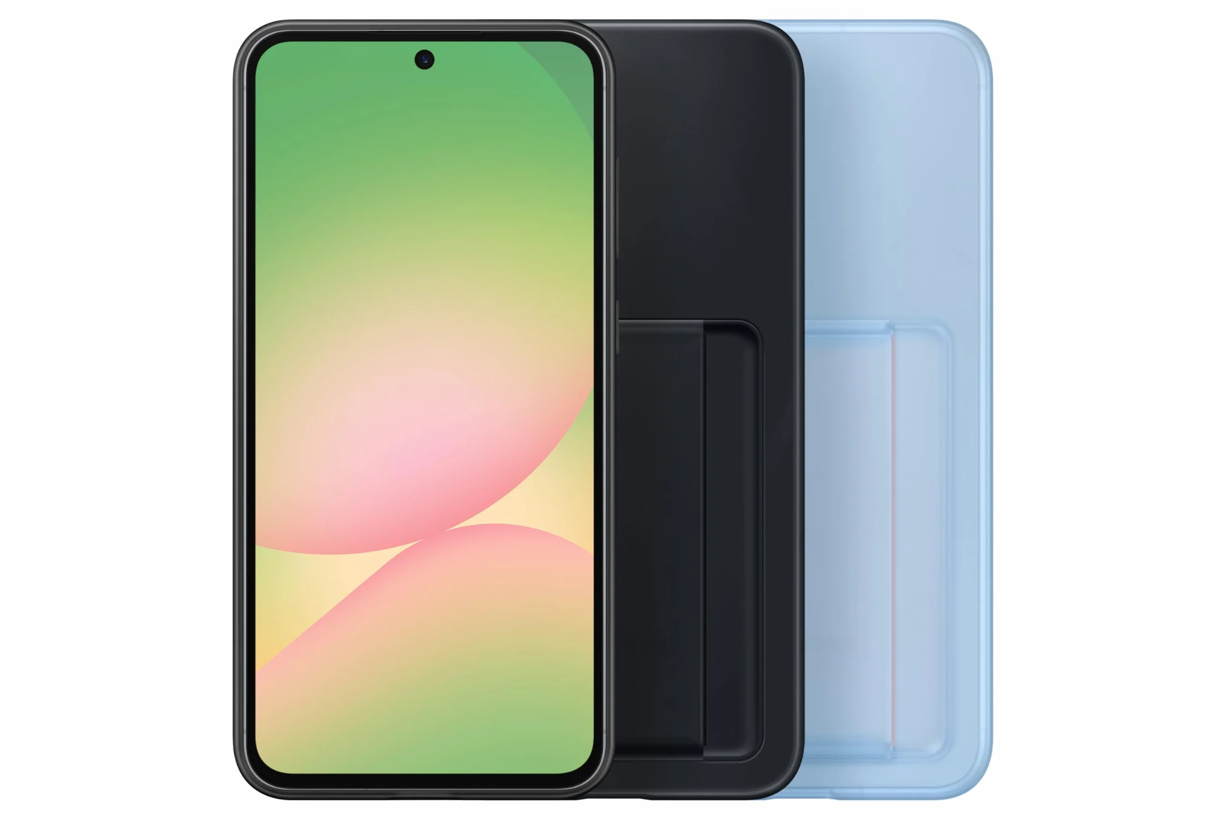 SAMSUNG Etui na karty z przegródkami na karty do Galaxy A56, czarne