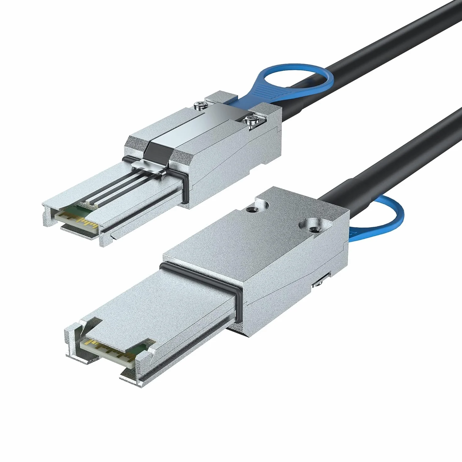 ipolex Mini SAS 26-pinowy kabel zewnętrzny SFF-8088 do Mini SAS 26-pinowy SFF-8088, 0,5 metra (1,65 stopy)