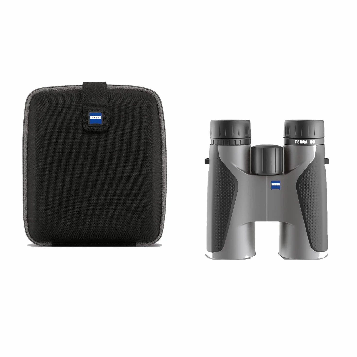 Zeiss Terra ED 10 x 42 lornetka do polowania, obserwacji ptaków, na zewnątrz, podróży, szara