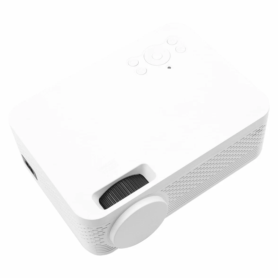 POFET Mini projektor, przenośny projektor telefoniczny, obsługa 1080p Full HD, projektor kina domowego, mały projektor wideo, kompatybilny z HDMI, smartfonem, tabletem, komputerem, telewizorem