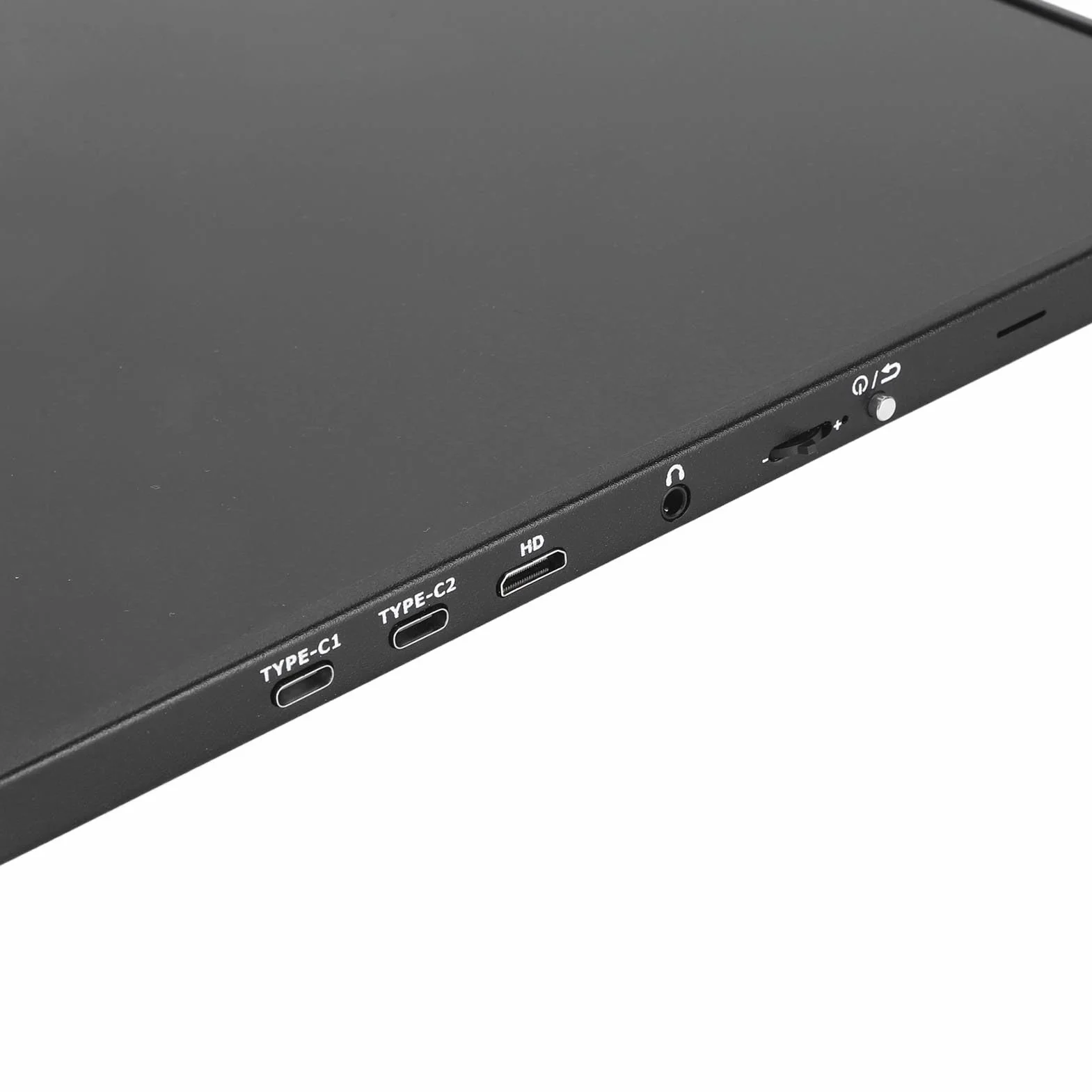 Przenośny Monitor 18 Cali, 1920x1200 HDR USB C HDMI Gaming Ultra Cienki Wyświetlacz IPS, Eye Care Zewnętrzny Drugi Ekran do Konsoli do Gier Telefonicznych na PC