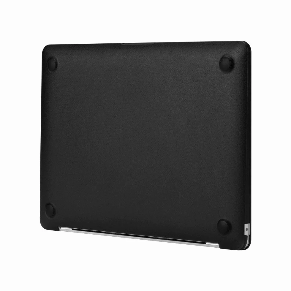 Incase Hardshell twarde etui do Apple MacBook Air 13,3" (2020 / M1-Late 2020) - przezroczyste (czarne) [design 3D Dot I otwory na otwory wentylacyjne I lekkie i cienkie] - INMB200615-BLK