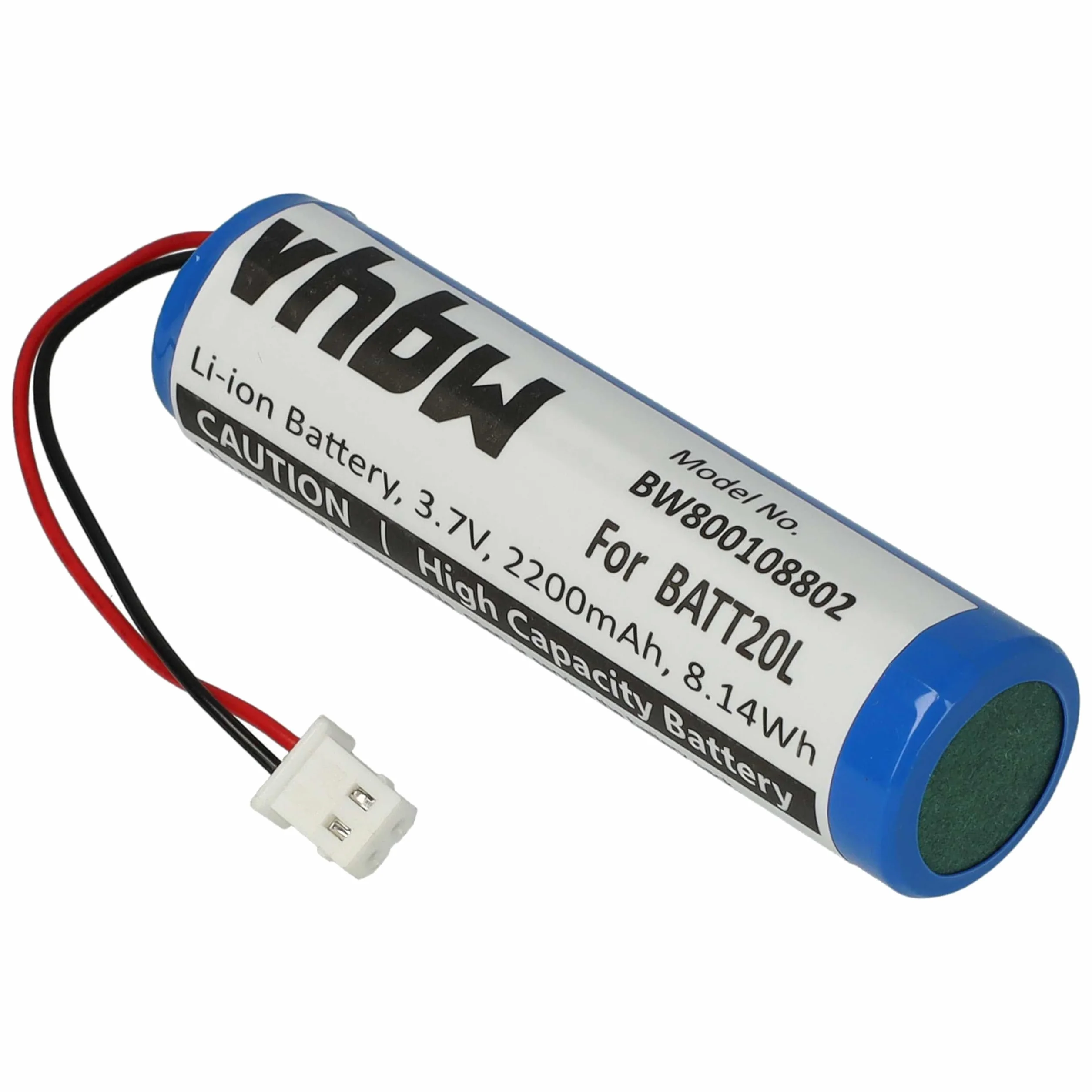vhbw 1 x akumulator kompatybilny z Midland ER200, ER300 radio cyfrowe (2200 mAh, 3,7 V, Li-Ion) - zamiennik do BATT20L