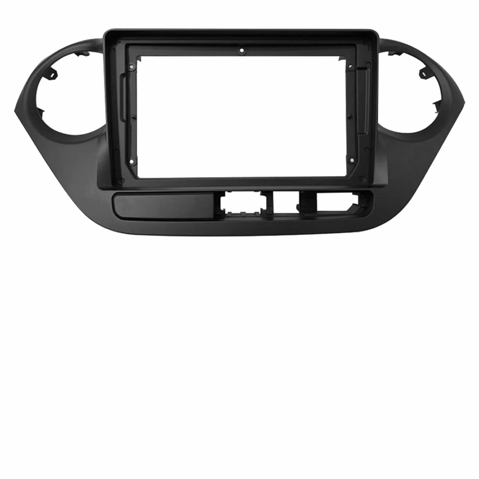 Deski rozdzielcze samochodu Pasuje do HYUNDAI 2014~2017 zestaw montażowy 9 Cal instalacja radia samochodowego plastikowa rama panelu konsoli i kabel Samochodowe ramki montażowe(Frame-left-cord)