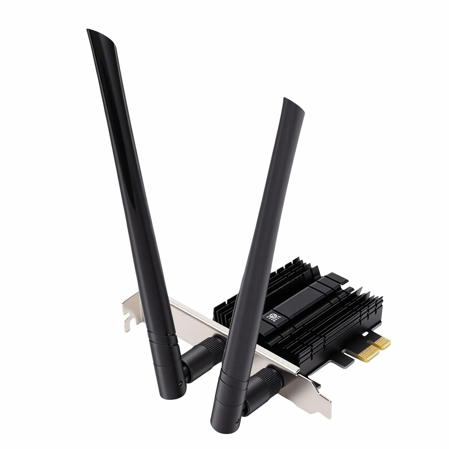 Bewinner Karta WiFi 7 PCIe, Trójzakresowy BE200 NGW 8774Mbps, Bluetooth 5.4 | Trójzakresowy 8774 Mb/s, 6 GHz 5 GHz 2,4 GHz, Bluetooth 5.4, dwie anteny, adapter PCIe do komputerów stacjonarnych, system