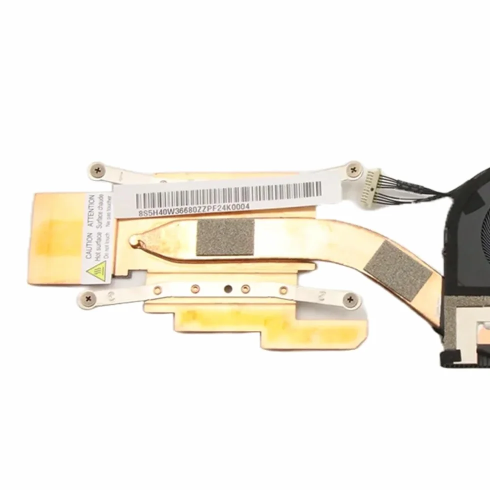 Dla ThinkPad X1 Yoga 8. generacji wentylator radiator chłodzenie procesora dla Delta FRU: 5H40W36680 5H40W36681 5H40W36682 5H41B77402 części do laptopa