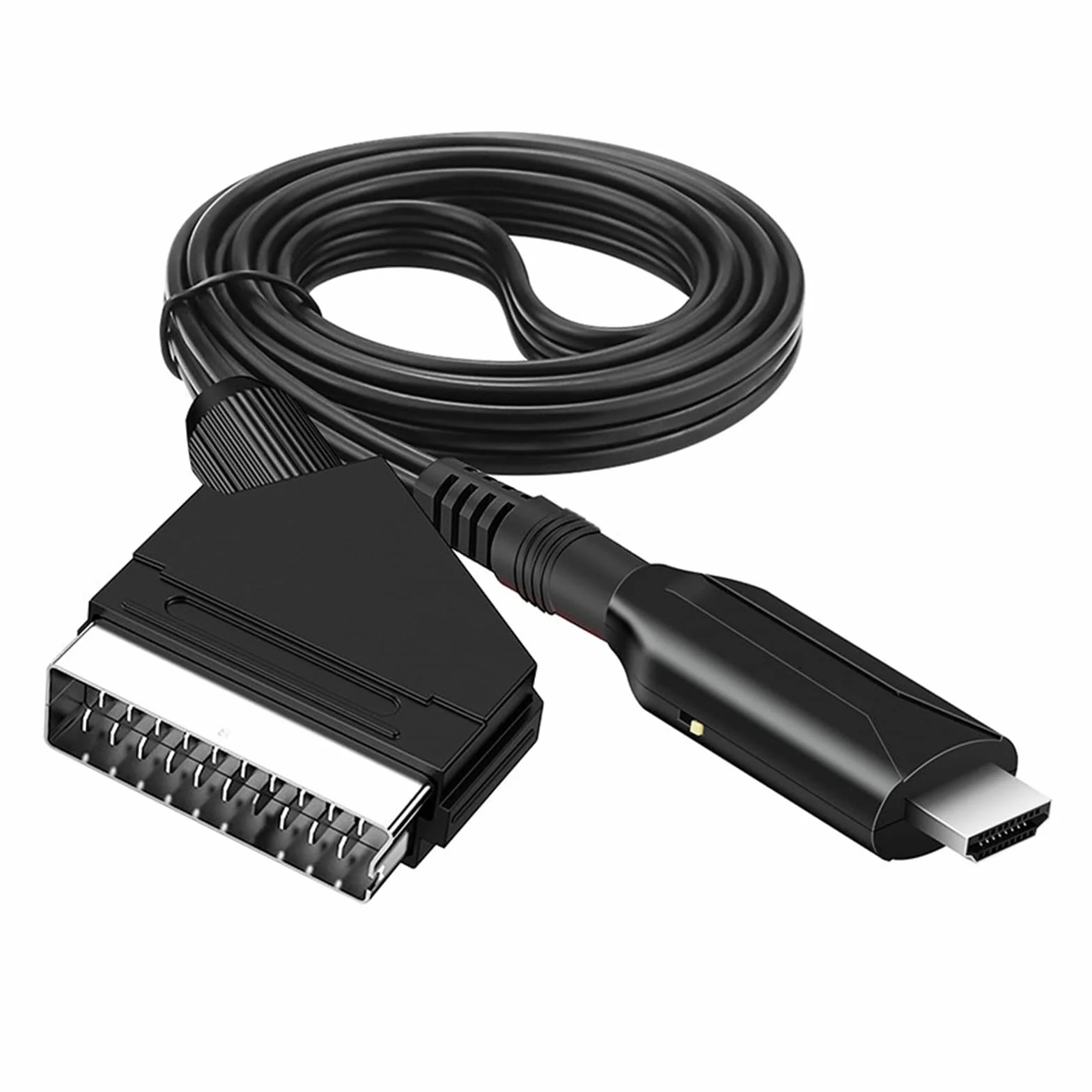 Sporgo Konwerter SCART na HDMI Adapter All in One z Kablem 1080p/720p