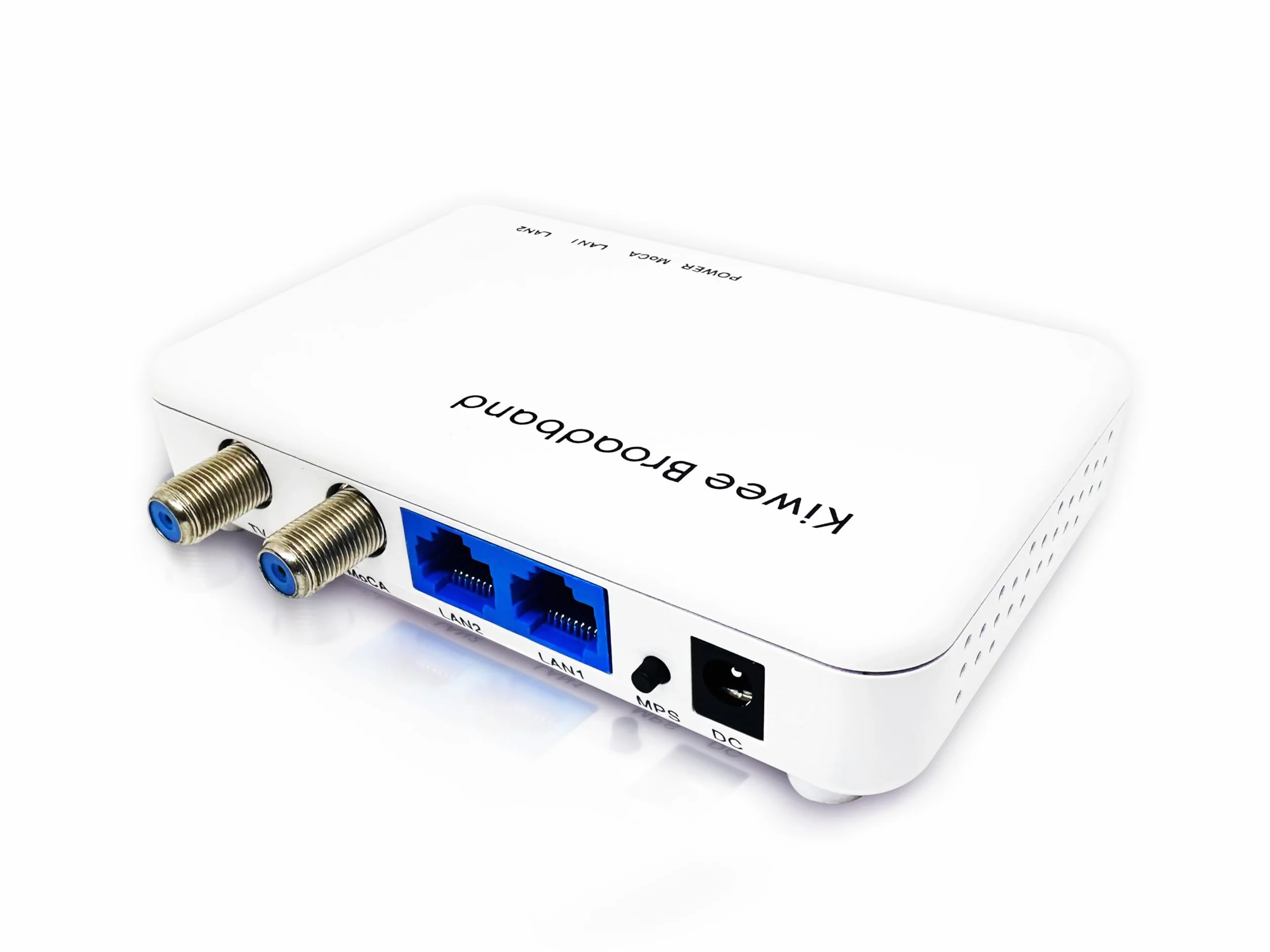 Adapter MoCA 2.5 z 2 portami 2.5GE – Adapter Ethernet przez kabel koncentryczny (Model: KB-M3-02) (Zestaw 2 szt.)