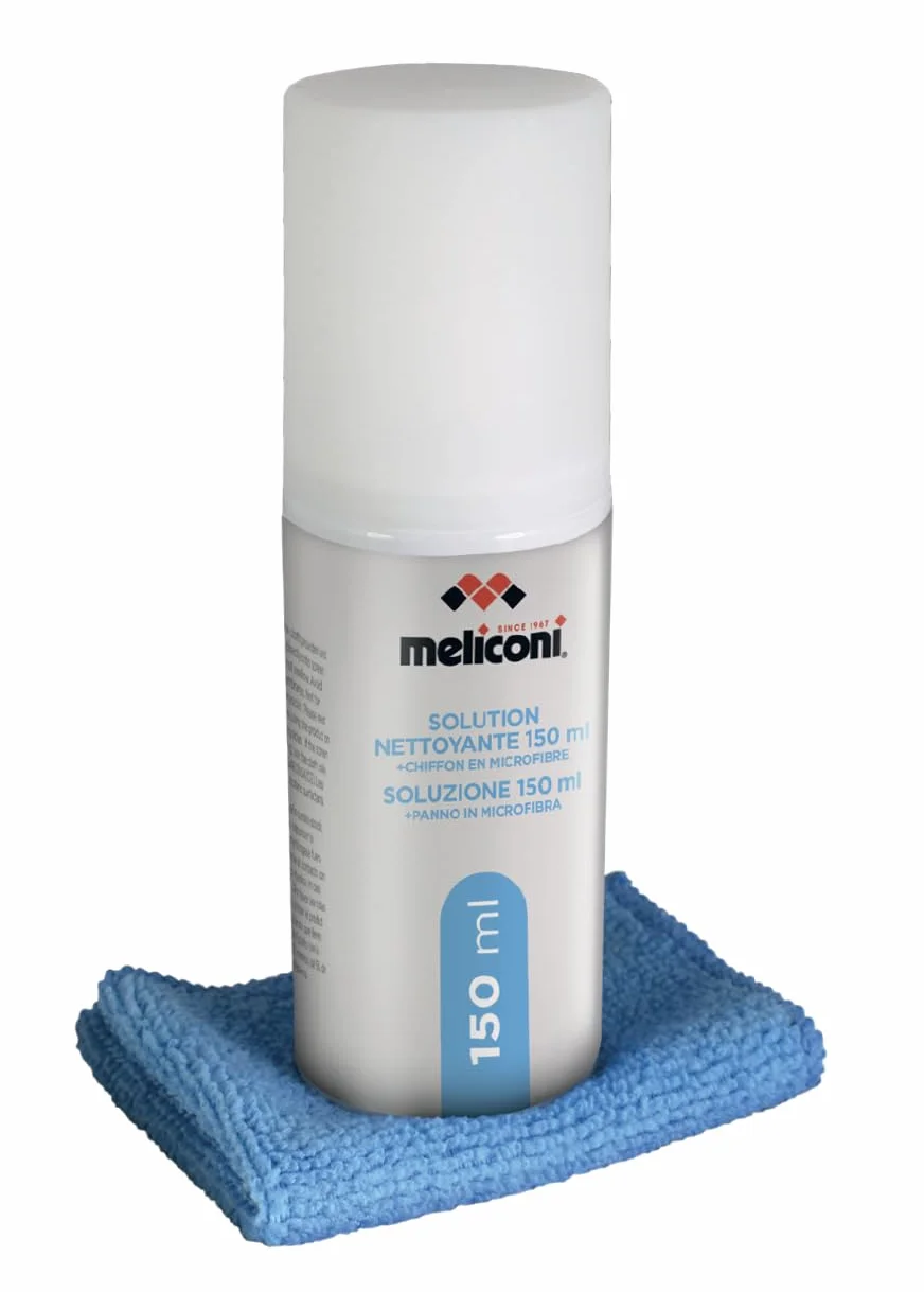 MELICONI Roztwór do czyszczenia C-150 150 ml ze ściereczką z mikrofibry do ekranów LCD plazmy