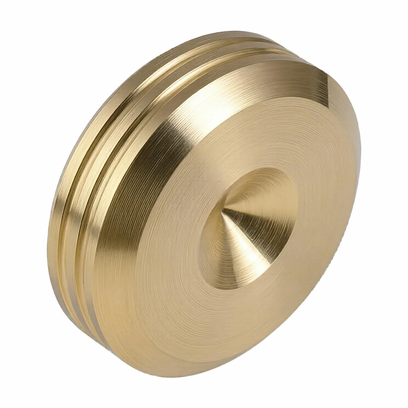 Podkładki Pod Kolce Głośnikowe Średnica 20mm L-8mm Mosiądz 8 sztuk