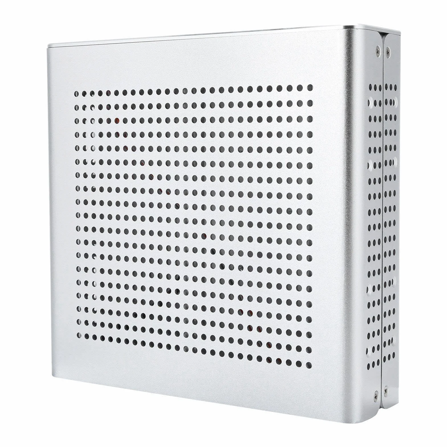 W Pełni Aluminiowa Obudowa HTPC G60S do Komputera MiniITX, Cicha Praca W Domu i Biurze, Odpowiednia do Komputerów W Salonie, Komputerów Hotelowych, urządzeń Digital Signage i Maszyn (USB2.0)