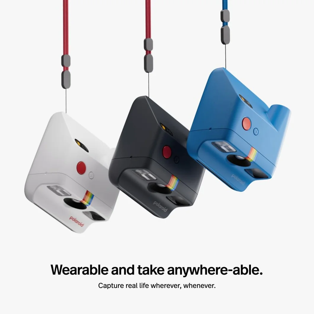Polaroid - Pakiet Instant Camera Go Gen 2 czarny + czarny klips