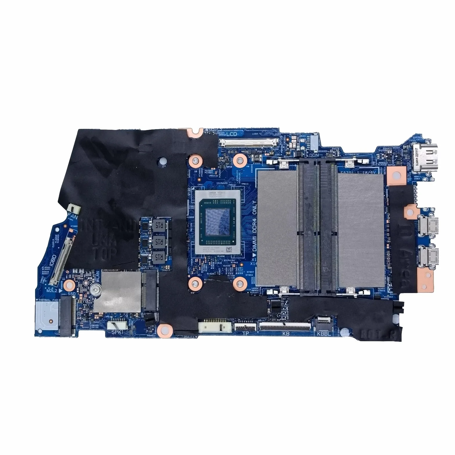 Płyta główna laptopa dla 14 7425 2 w 1 z procesorem R5-5625U R7-5825U CPU Notebook płyta główna 213084-1 (099K8C R7-5825U)