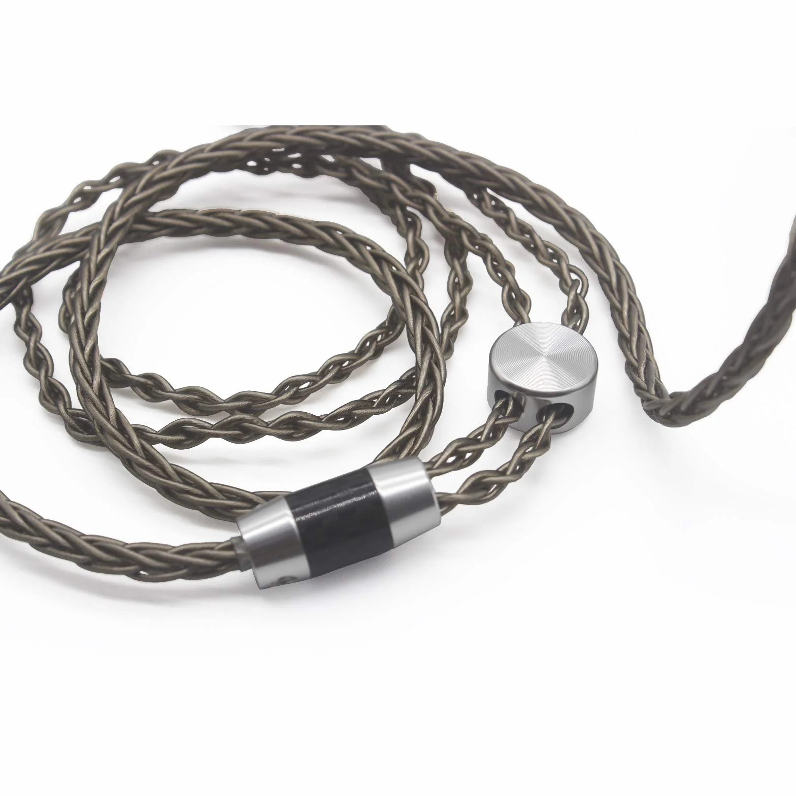 Youkamoo 8-żyłowy kabel do modernizacji, posrebrzany, kompatybilny z słuchawkami Sennheiser HD650, HD600, HD580, HD660S, HD58X, HD565, HD545, HD535, HD6XX (3,5 mm)