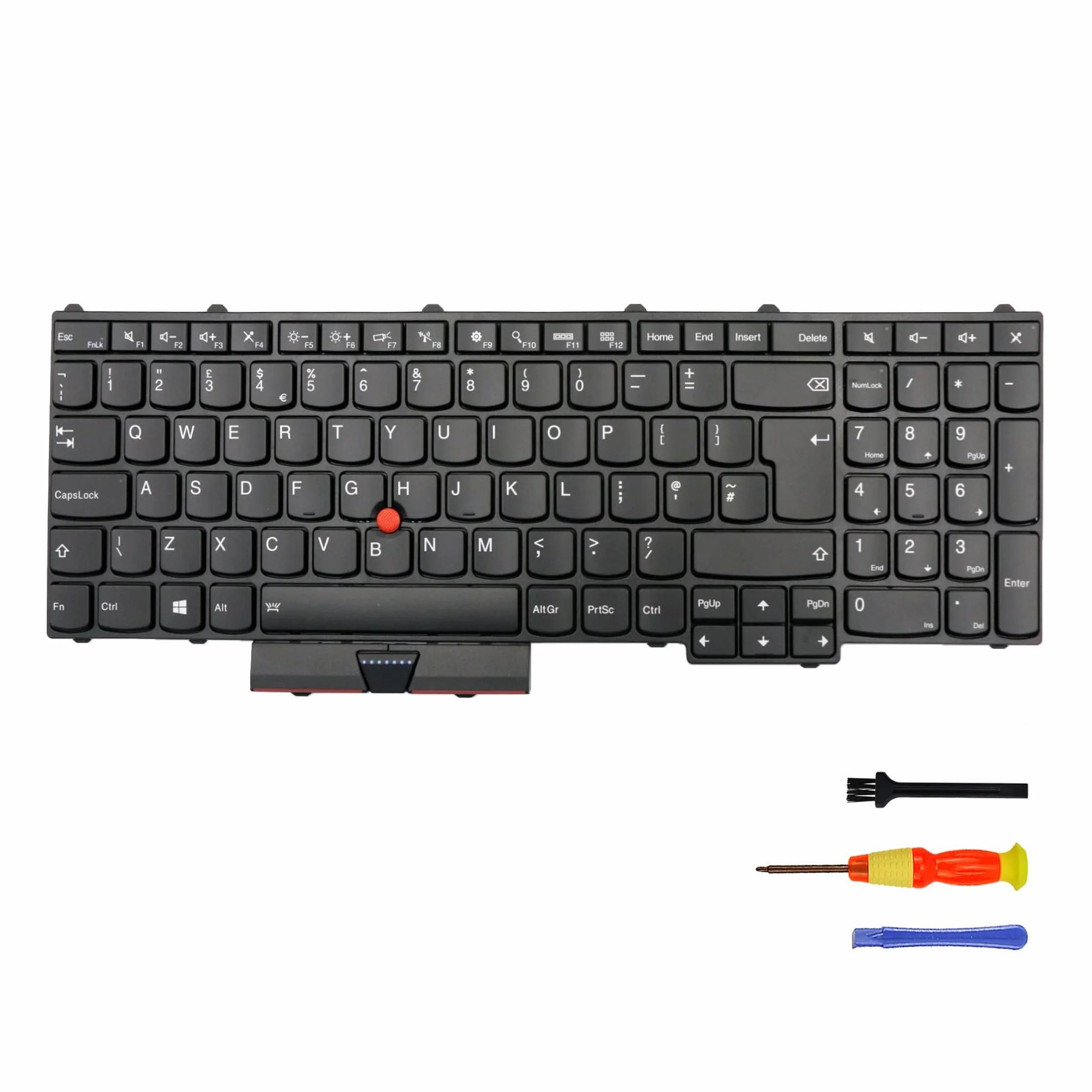 Wymienna klawiatura z podświetleniem do Lenovo Thinkpad P50 P70 (UK English, podświetlana)