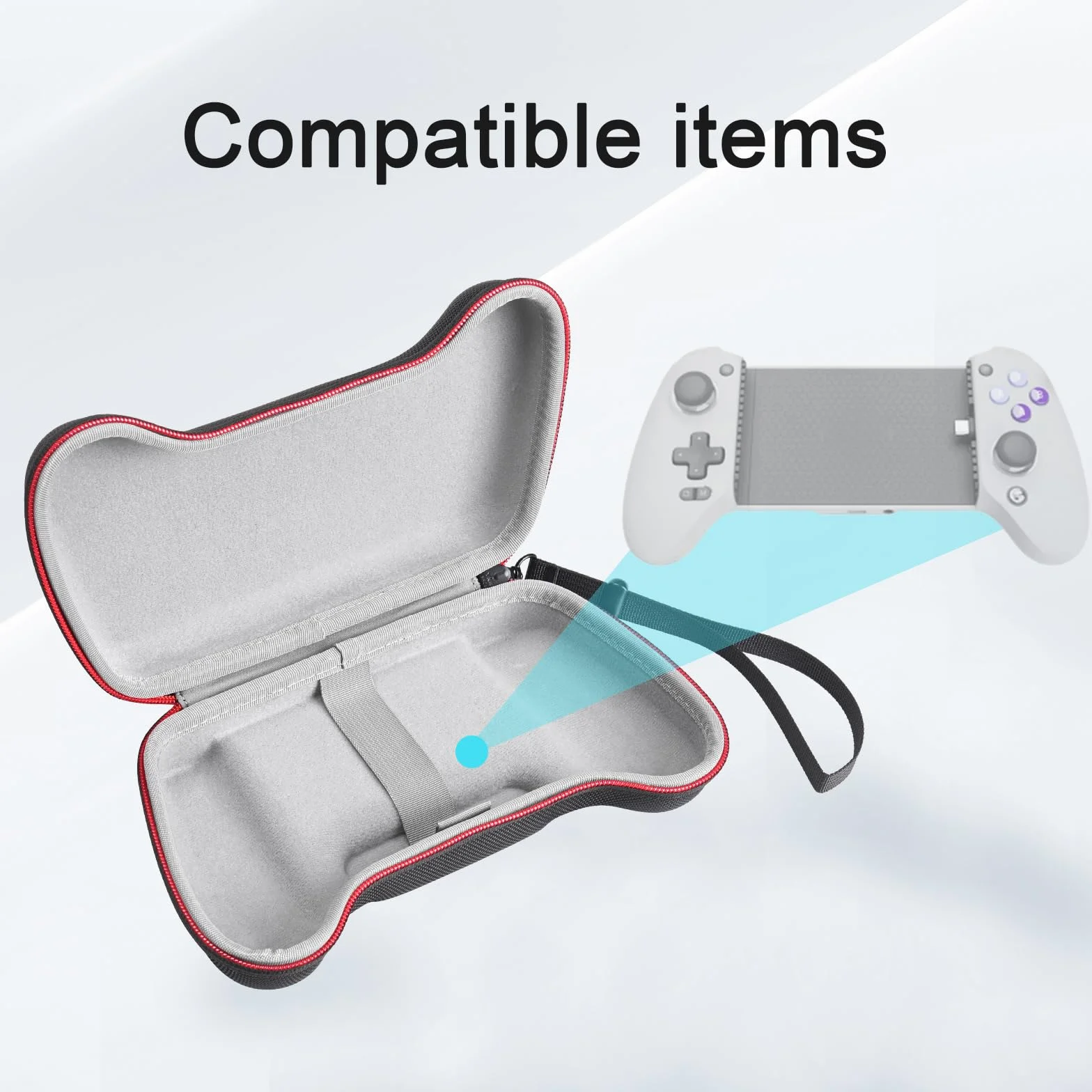 RLSOCO Etui do Mobilny Kontroler do Gier GameSir G8 Galileo (Tylko Walizka)