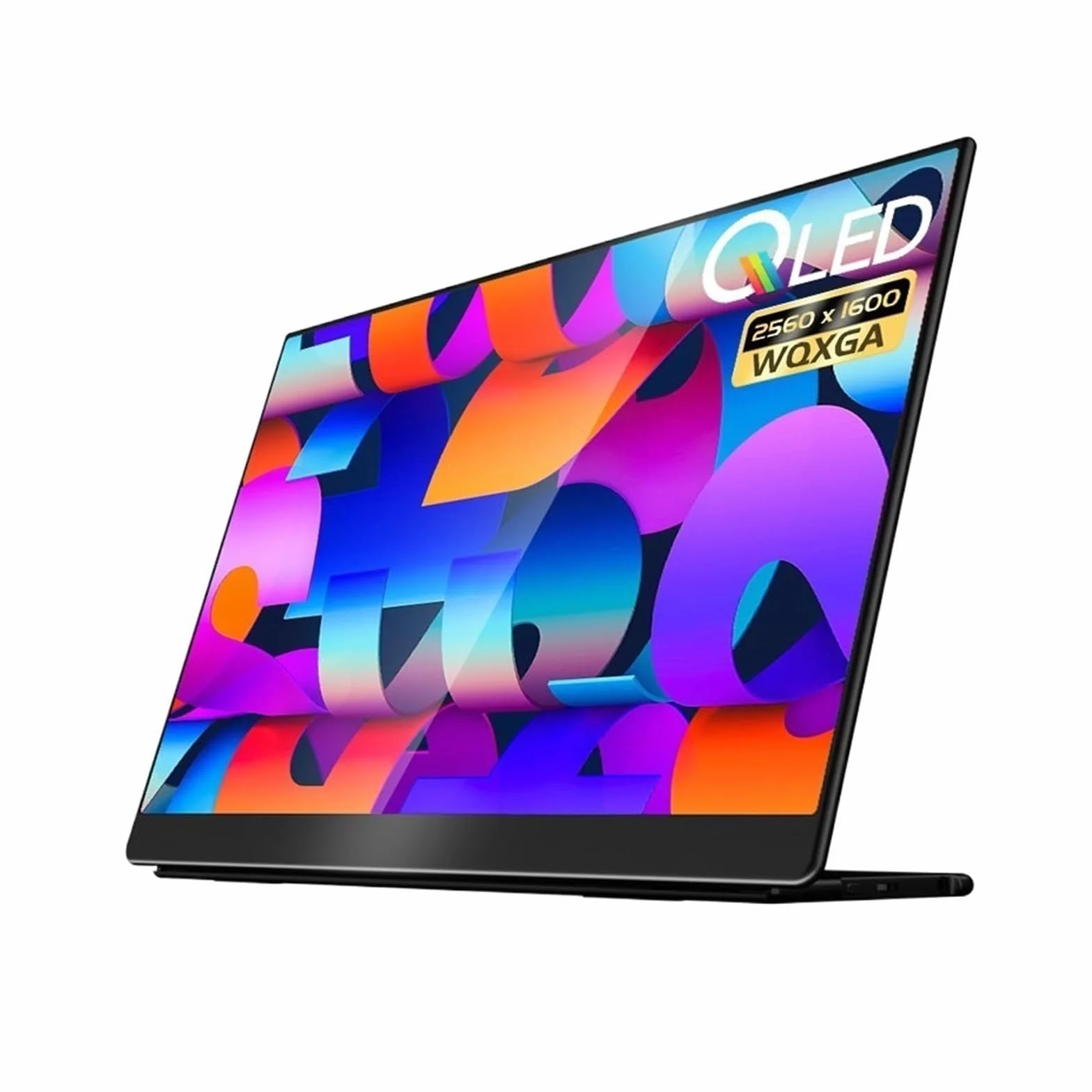 Monitor do biura domowego 16-calowy ekran zewnętrzny QLED 2,5 K. Rozdzielczość 2560 * 1600. Ekran rozszerzający laptopa. Zewnętrzny biurowy do gier