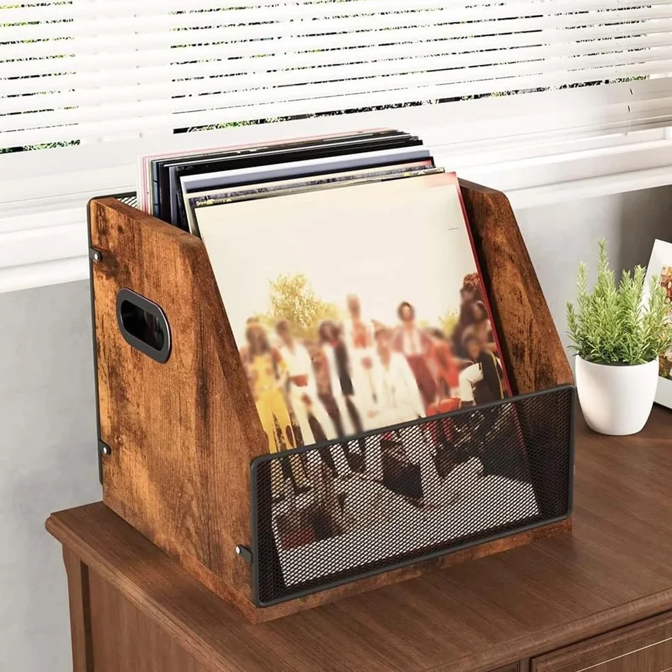 Domowe etui na płyty CD, etui na album muzyczny, stojak na płyty, komiksy, stojak na książki, wielofunkcyjny organizer na biurko do przechowywania