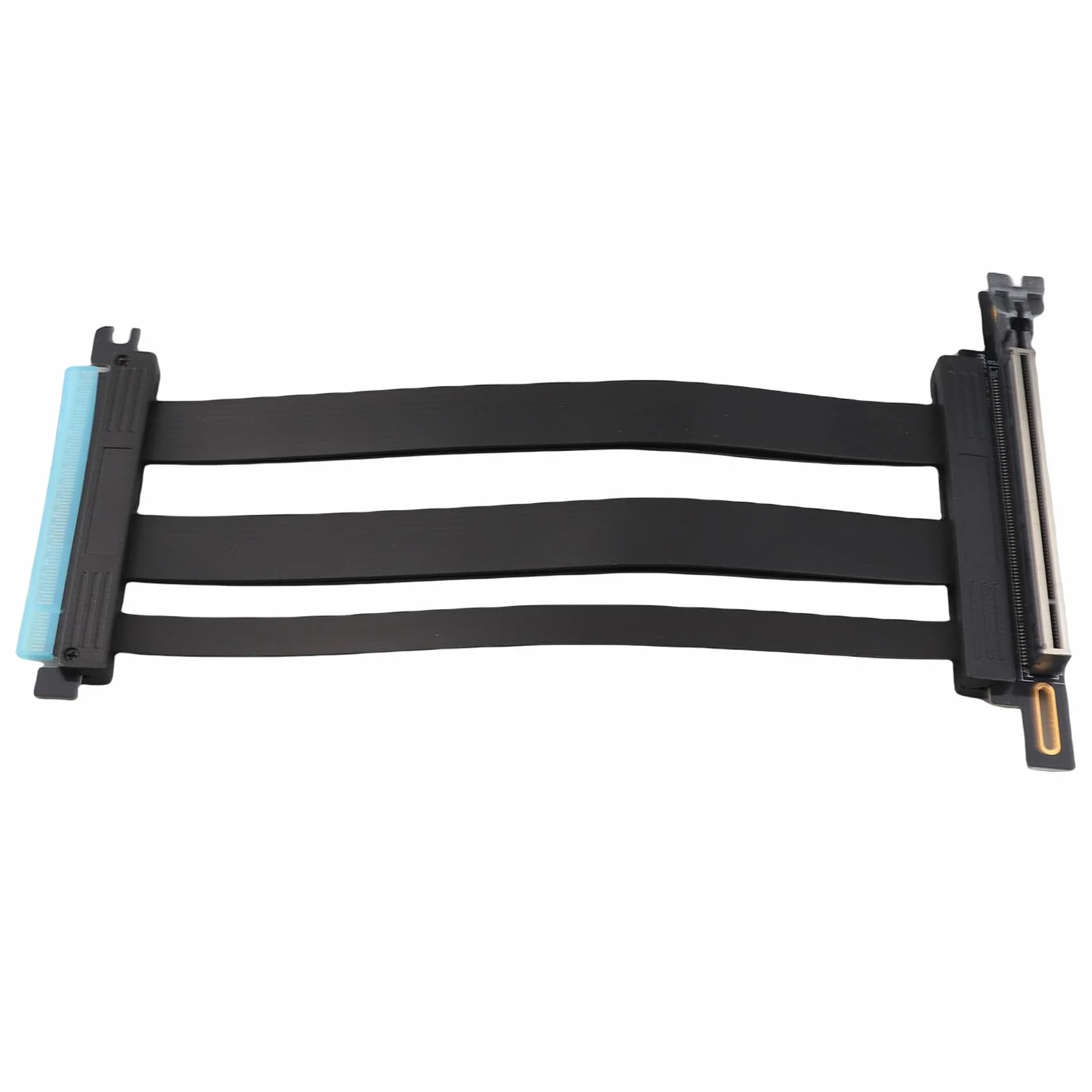 Sxhlseller Profesjonalny Przedłużacz Karty Graficznej PCIE Gen5 X16 Dwurzędowy, Szybki Kabel 90 Stopni Typu Plug and Play dla Kabla Pionowego PCIE 5.0 Zgodny z RTX3090 RX6900XT dla Entuzjastów Kart
