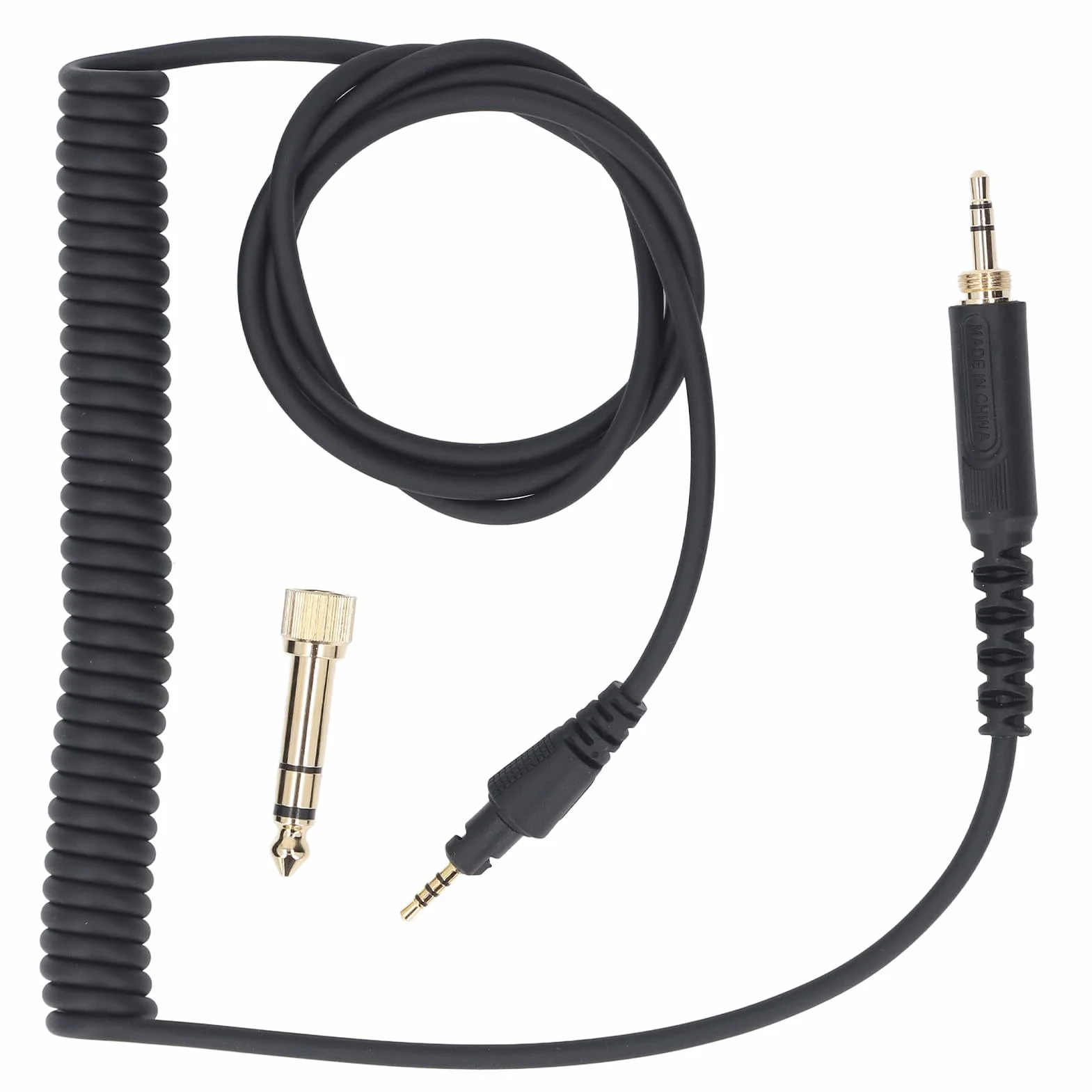 Zamienny Kabel Audio do Słuchawek DJ HDJ-CUE1 HDJ-CUE1BT HDJ-X5 HDJ-X7 HDJ-S7, Wtyczka 3,5 MM/6,35 MM do Wtyczki 2,5 MM Kabel do Aktualizacji Sprężyny Słuchawek (1,2 M-2 m)