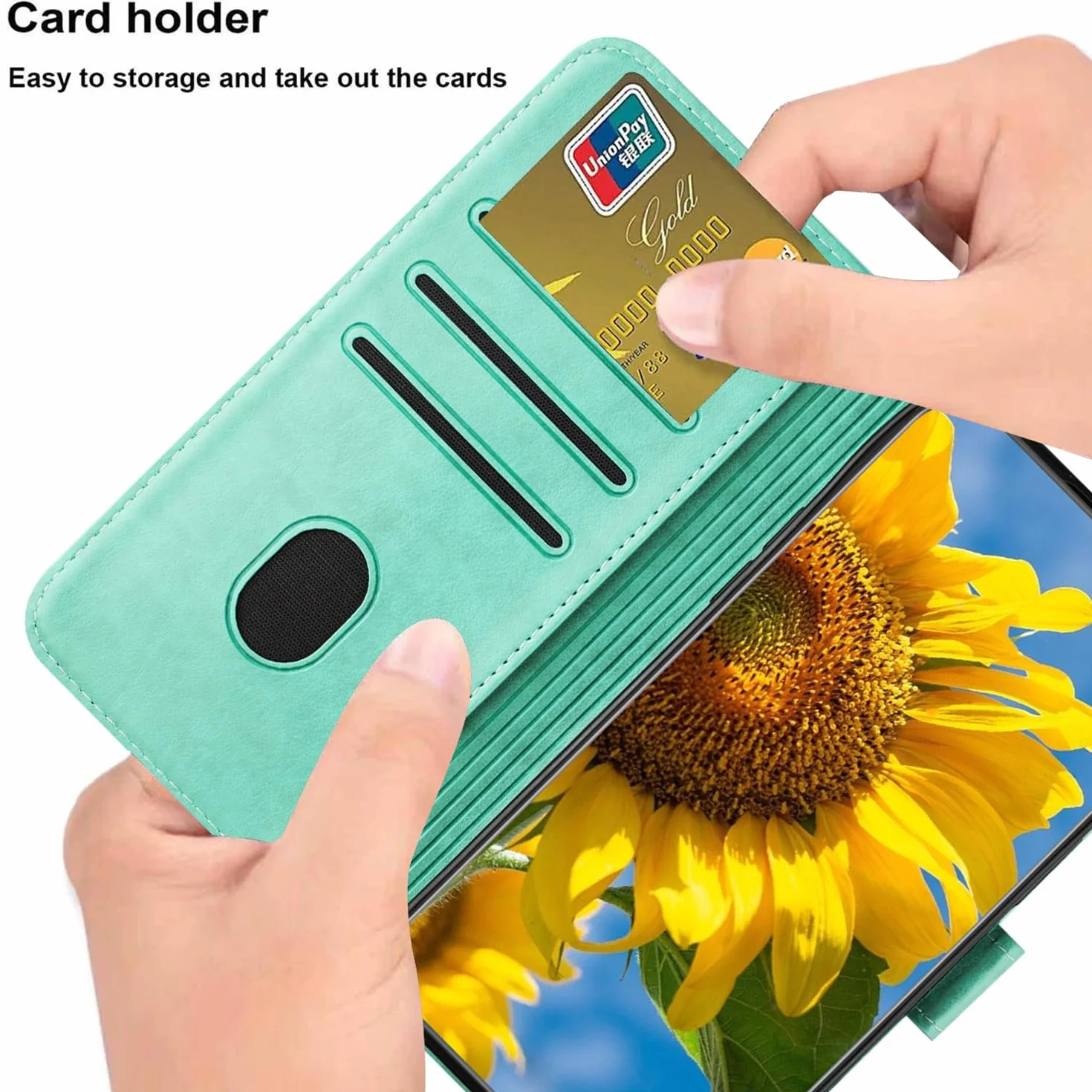Etui z klapką do iPhone'a 15 Pro Max/15 Pro/15 Plus/15, etui na telefon odporne na wstrząsy z przegródką na karty, zapięciem magnetycznym, portfel ze skóry, czerwony, 15