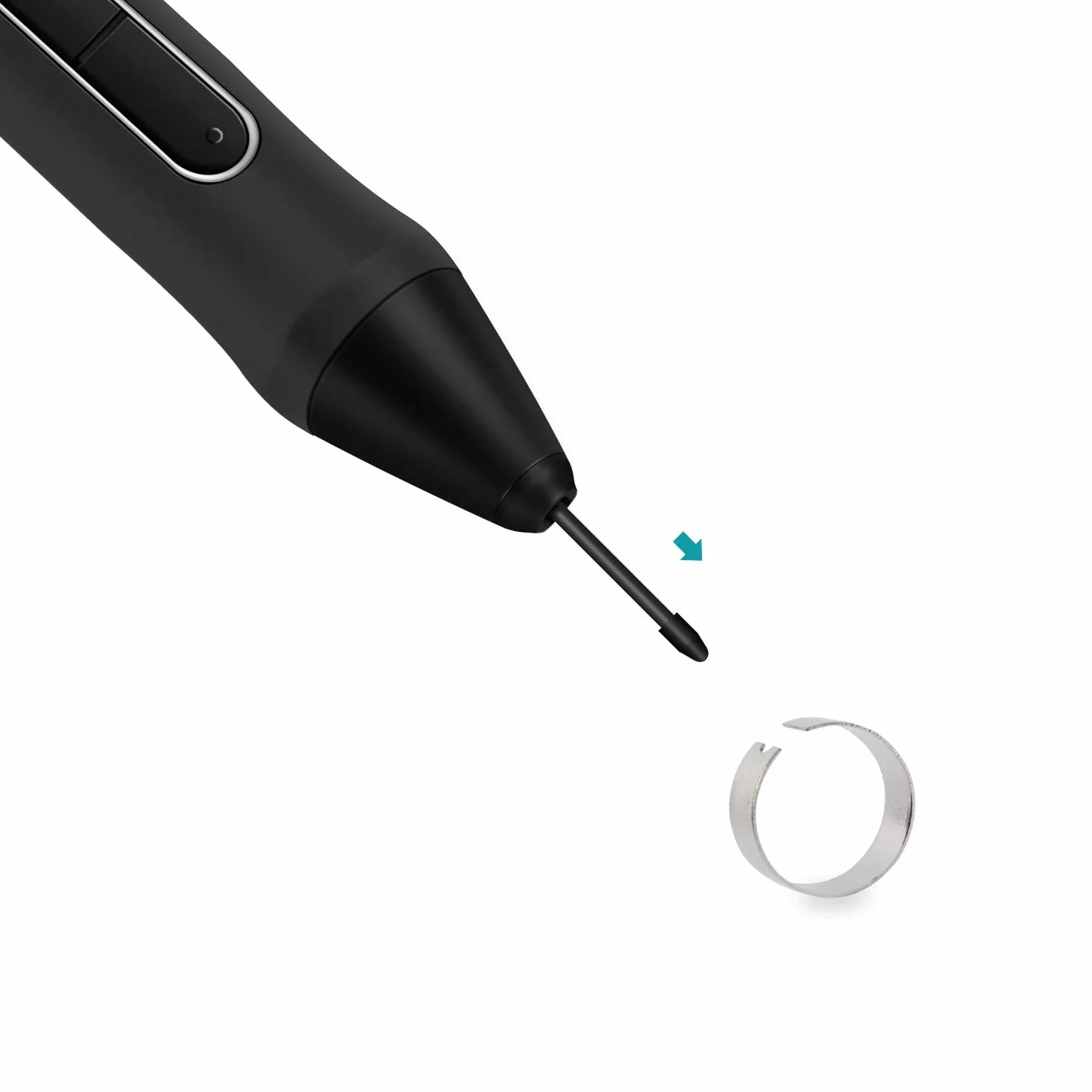 HUION Stalówki PN05A 10 sztuk do długopisów, kompatybilne z PW517, Kamvas 13/22/22 Plus/Pro 24