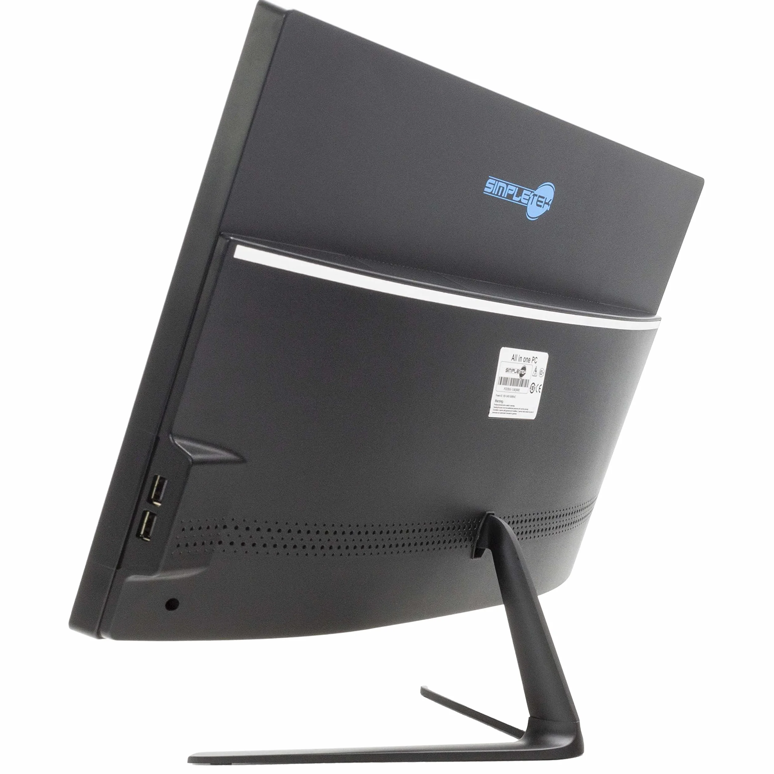 SIMPLETEK PC All in One Core i5 Do 3.10GHz 8GB SSD 240GB | 22" Full HD Windows 10 Pro | Zintegrowana kamera internetowa VGA HDMI WiFi5 Komputer Aio Stałe Domu Praca