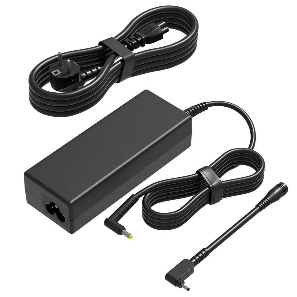 65W zasilacz kompatybilny z Acer Aspire One V7 V5 V3 ES1 E1 E3 E5 E15 R7 R5 F15 F17 TravelMate P648 Aspire C20 C22 C24 AIO Desktop LED Monitor