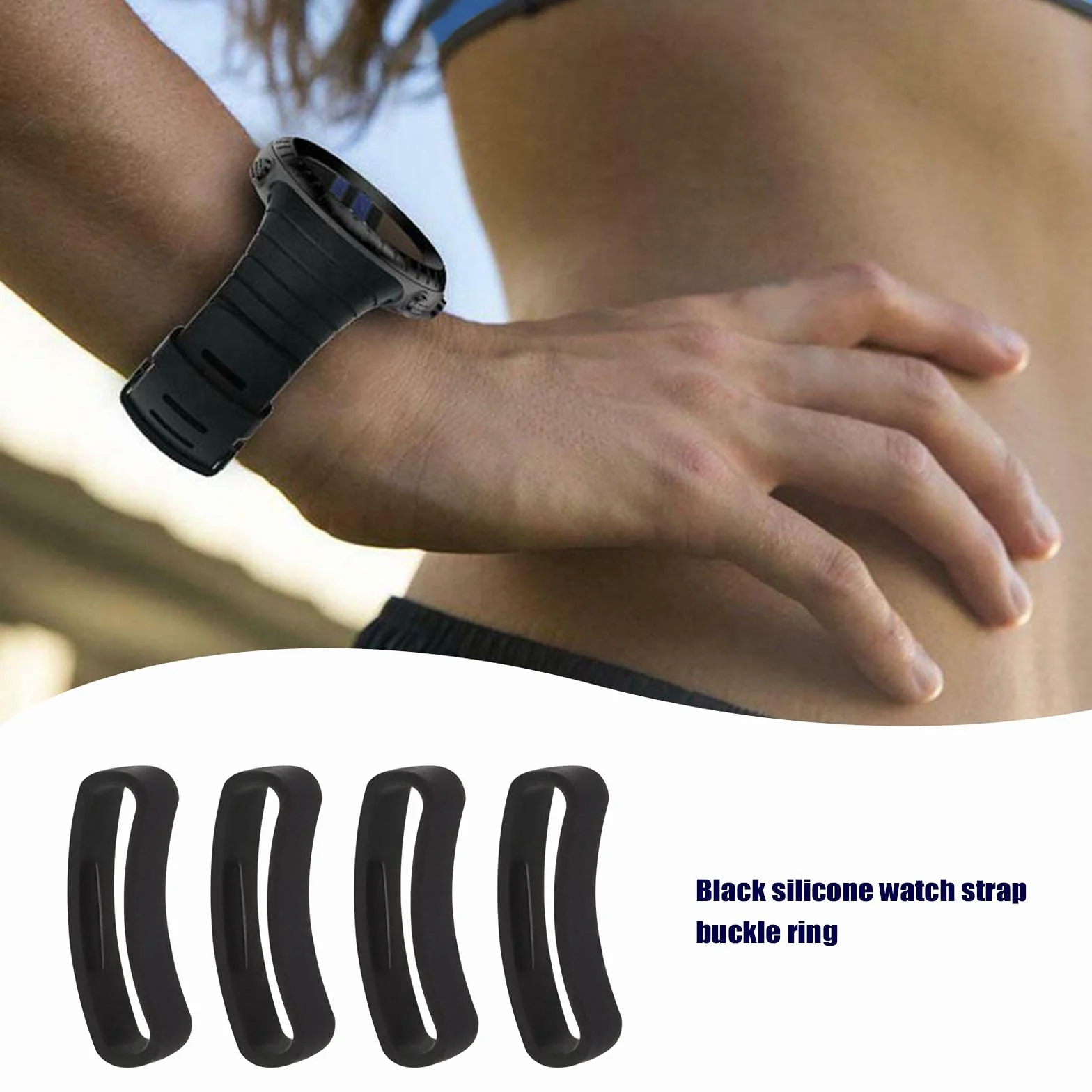pasek do zegarka, obręcz, kompatybilna z SUUNTO CORE, 4 szt, 28mm