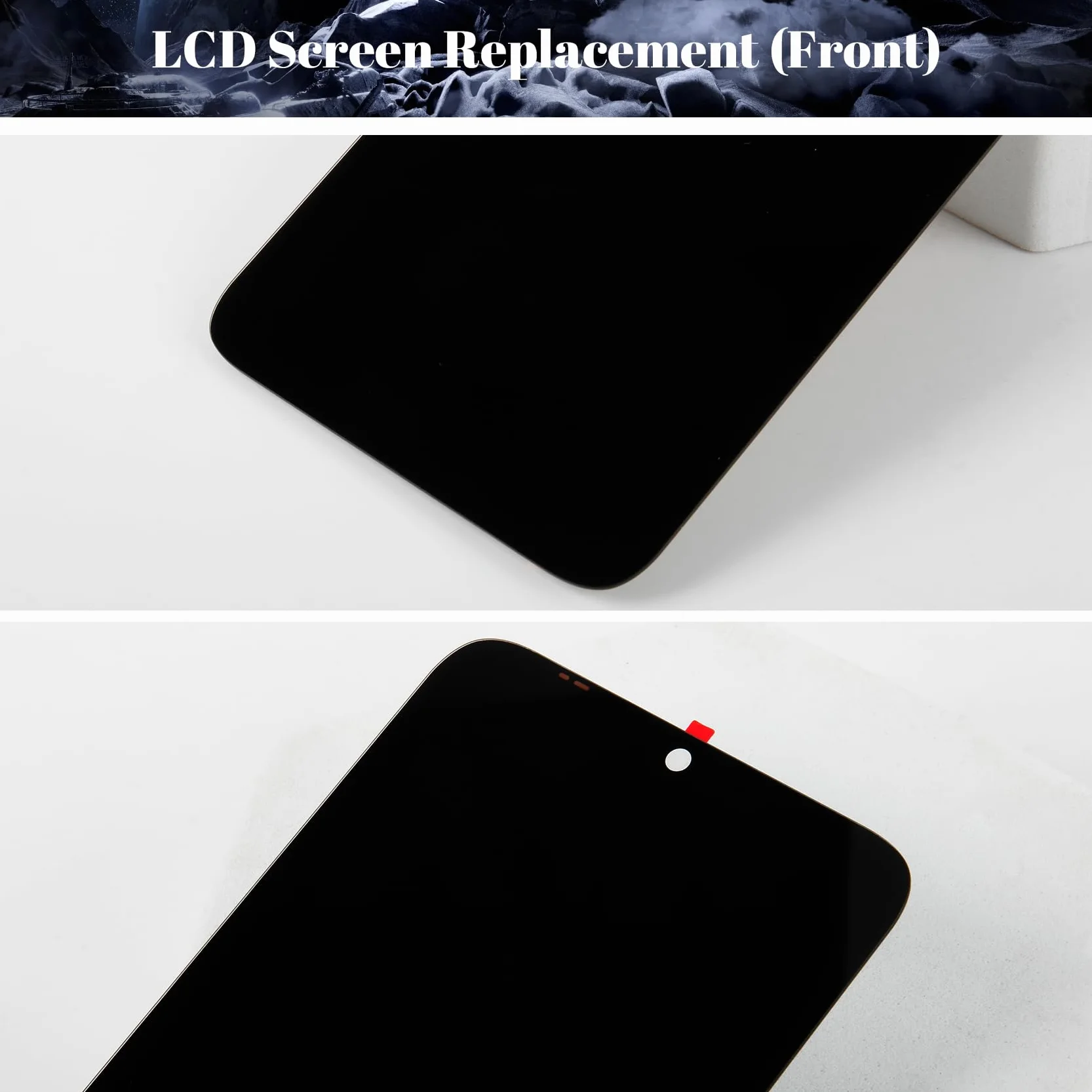 Dla Huawei Honor X6B ekran LCD zamiennik dla Huawei Honor X6B JDY-LX1 JDY-LX2 ekran dotykowy digitizer zestaw naprawczy bez ramki (czarny)