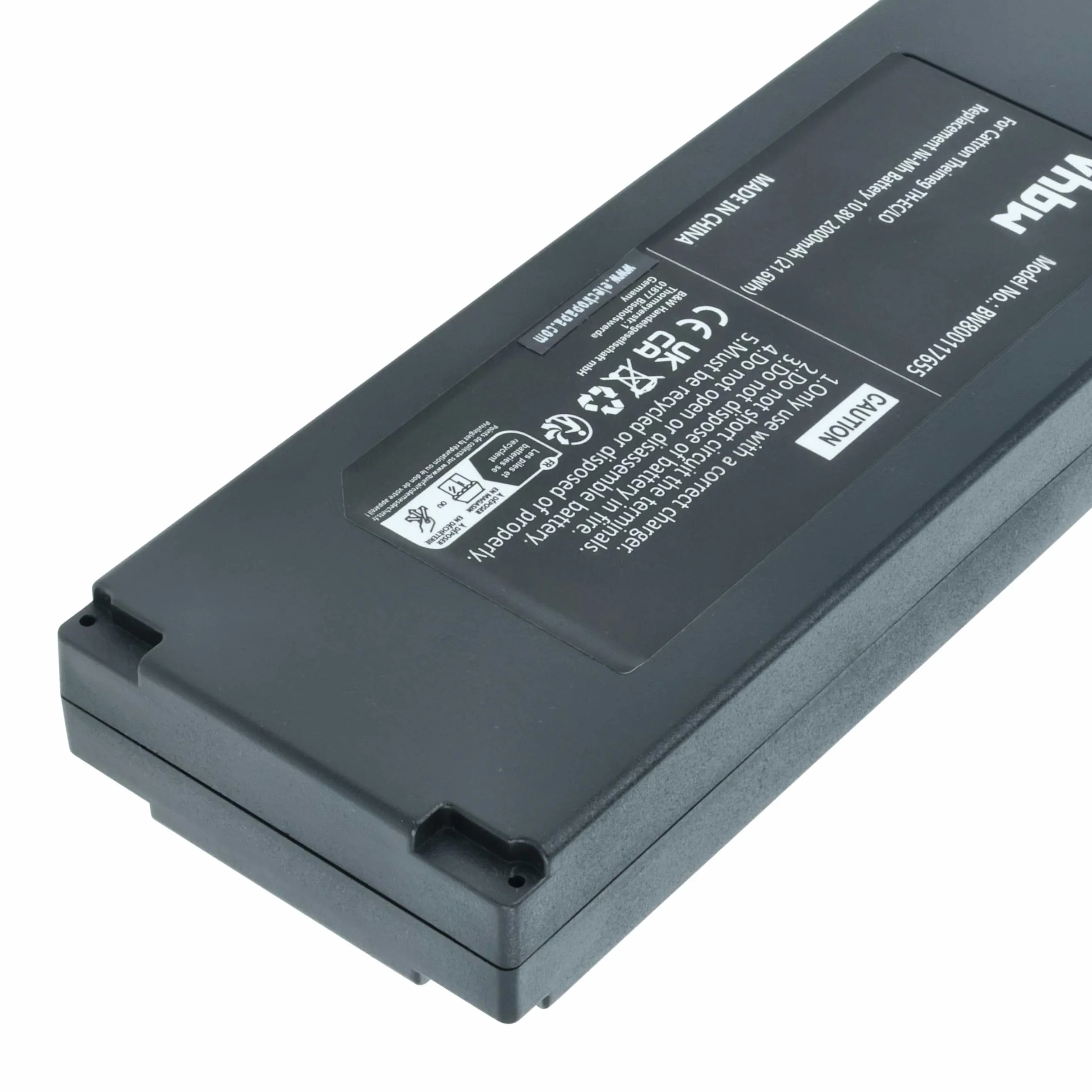 vhbw 2 x zamiennik baterii Cattron Theimeg BT081-00053, B5018-00061 do zdalnego sterowania (2000 mAh, 10,8 V, NiMH)