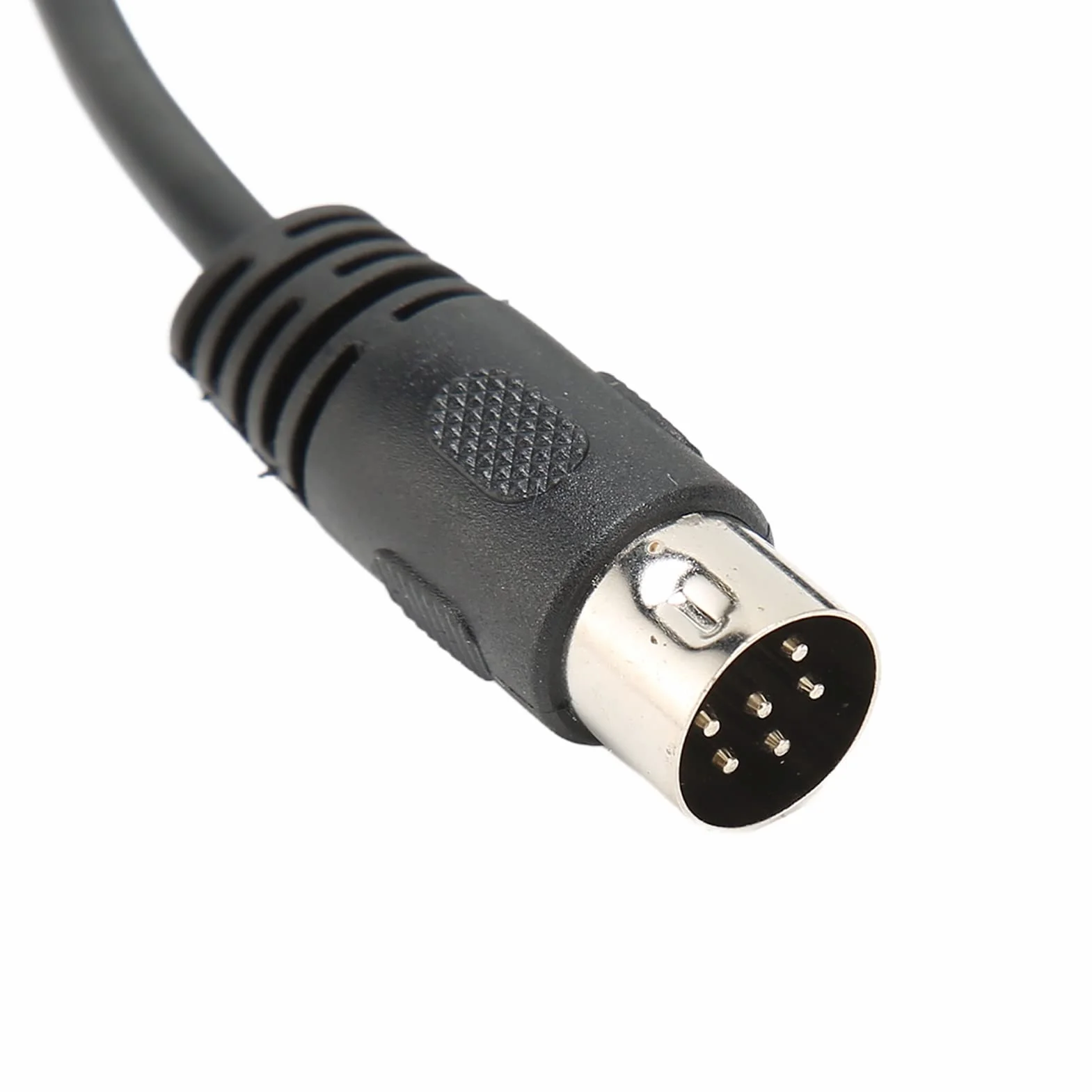 6-pinowy Przedłużacz DIN, 6-pinowy Wtyk DIN Męski na żeński Przedłużacz Sygnału Dźwiękowego do Połączenia Danych Kabel Adaptera AV do Cyfrowych urządzeń Dźwiękowych (/ 9,8