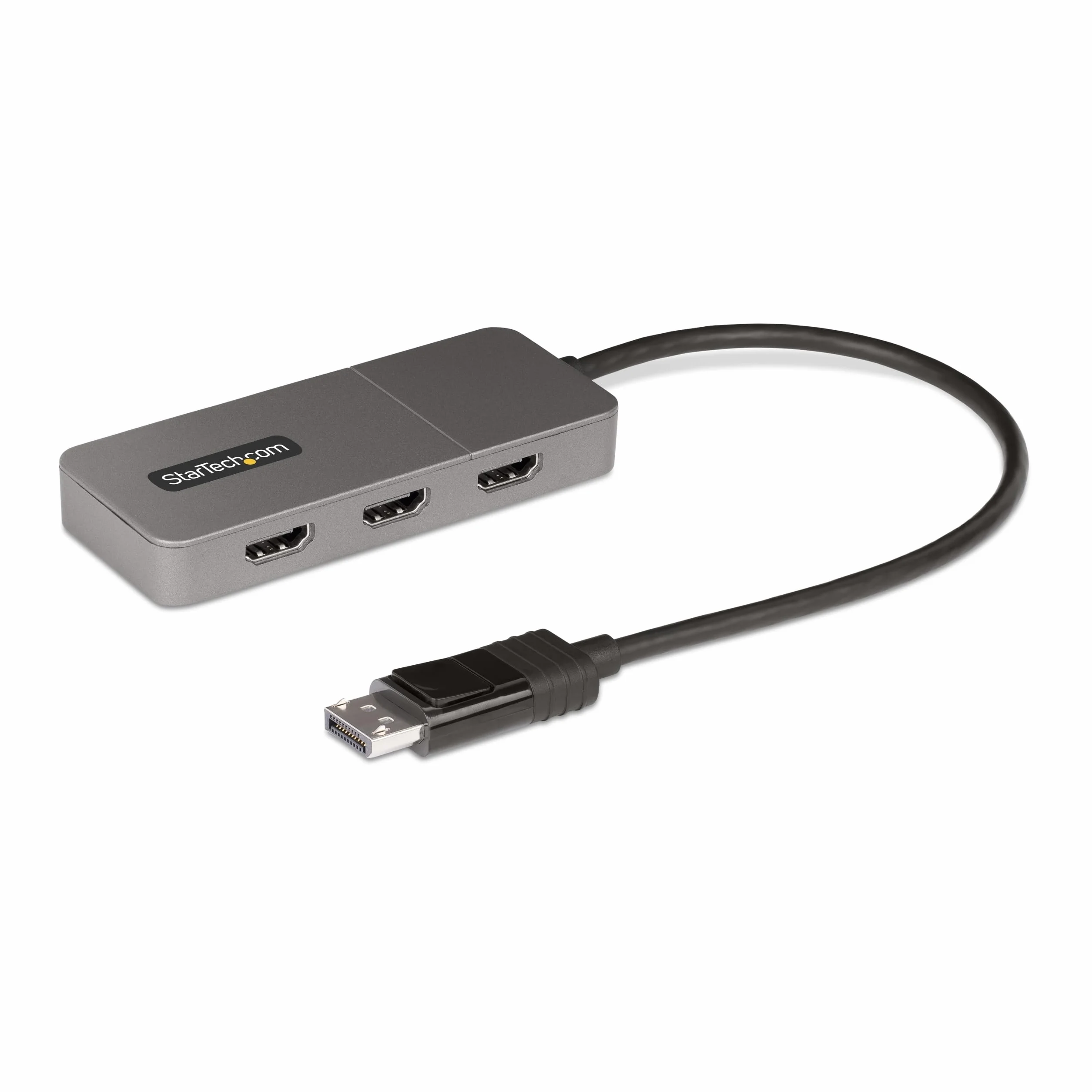 StarTech.com MST14DP123HD) Złącze USB: USB Typu-A. Kolor produktu: Czarny, Srebrny