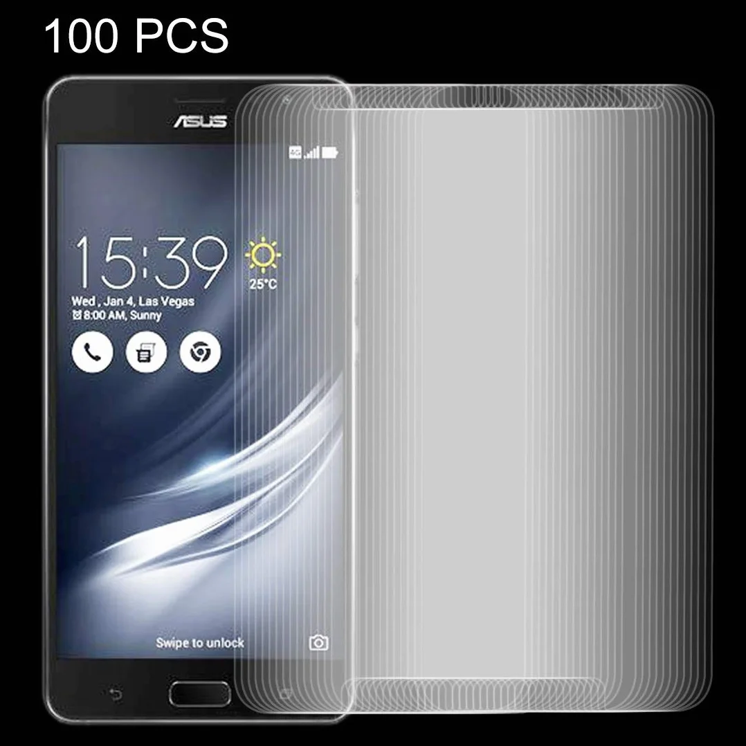 Folia ochronna na ekran 100 szt. kompatybilna z ASUS ZenFone AR / ZS571KL 0,26 mm 9H twardość powierzchni odporna na eksplozje niepełnoekranowa folia ze szkła hartowanego akcesoria do telefonów komórkowych