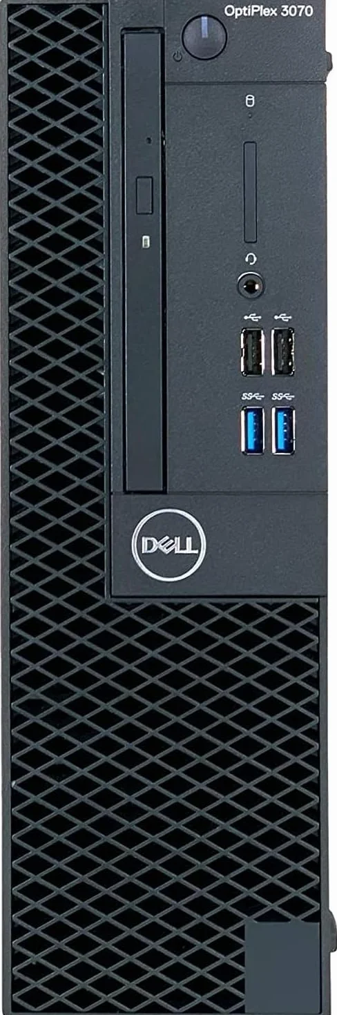 Dell Optiplex 3070 SFF komputer stacjonarny, Intel Core i5-9500, 16 GB RAM, 512 GB SSD, WiFi, Bluetooth, klawiatura US QWERTY, Windows 11 Pro (odnowiony)