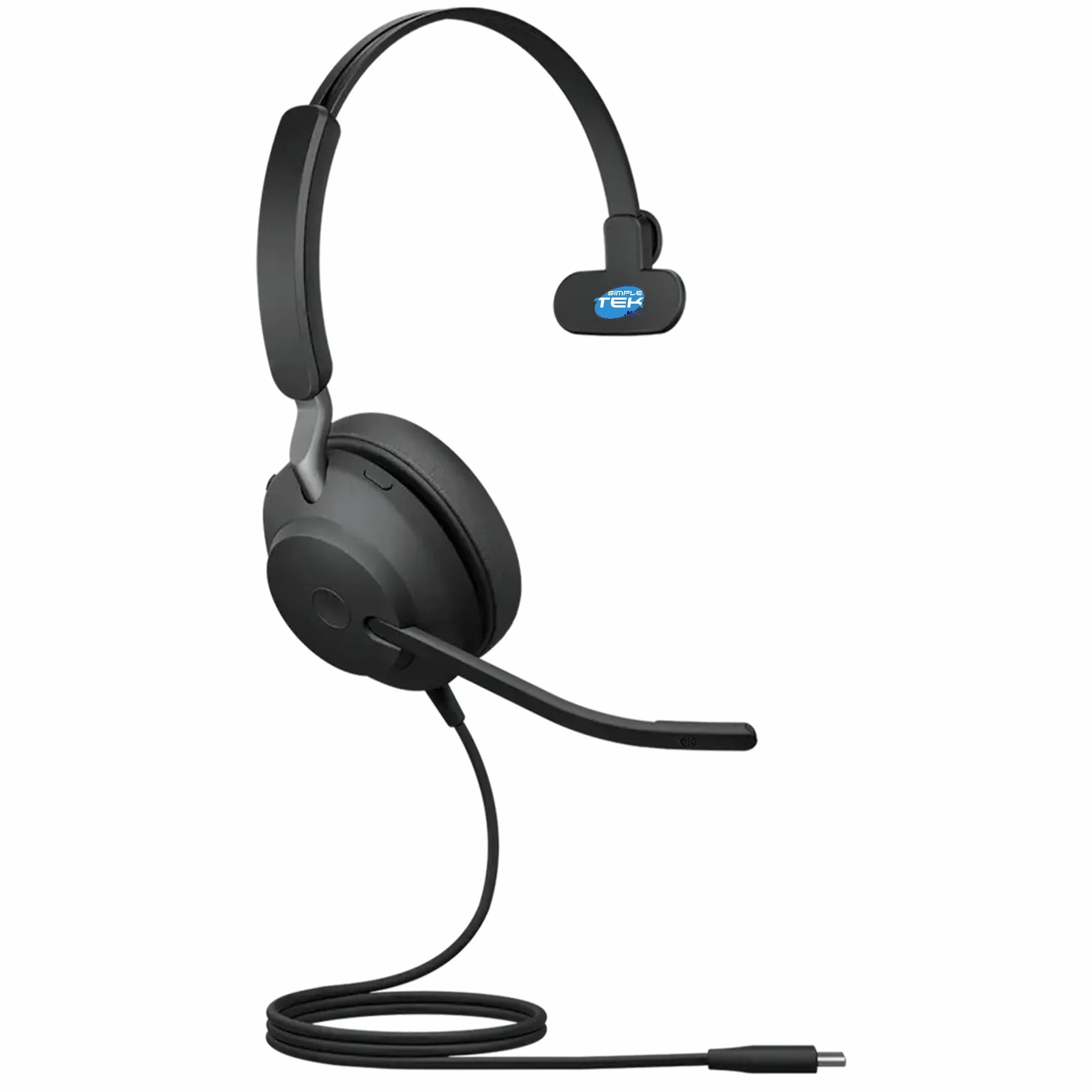 SIMPLETEK - Przewodowe słuchawki MS MS Mono do Call Center i biura - zoptymalizowane pod kątem platform komunikacyjnych