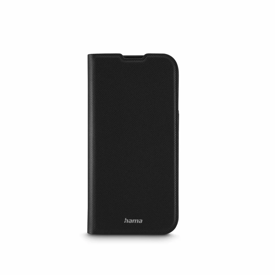 Hama Etui na telefon komórkowy iPhone 16 Pro (etui na telefon komórkowy do postawienia, etui z przegródką na karty, dodatkowa ochrona wyświetlacza i aparatu, z magnesem, etui z klapką, miękkie,