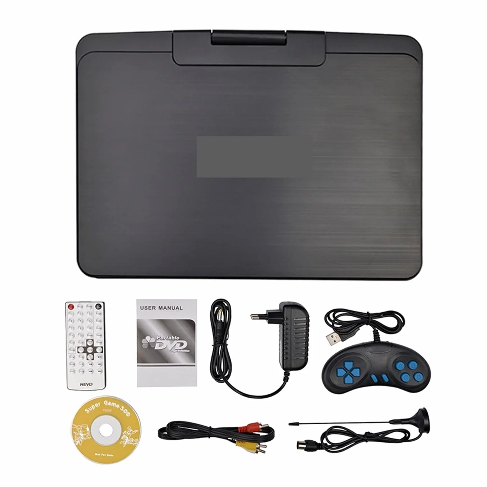 13 Cal HD przenośny odtwarzacz DVD mobilny cyfrowy odtwarzacz multimedialny TV EVD Radio MPEG MPEG4 VCD karta SD U odtwarzanie dysku, Zgodność Z Wieloma Formatami