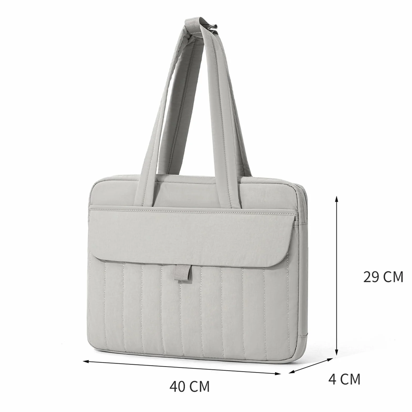 Do biura Minimalistyczna torba na laptopa, torba na ramię, duża pojemność, etui ochronne na tablet 16 cali, przenośne przechowywanie