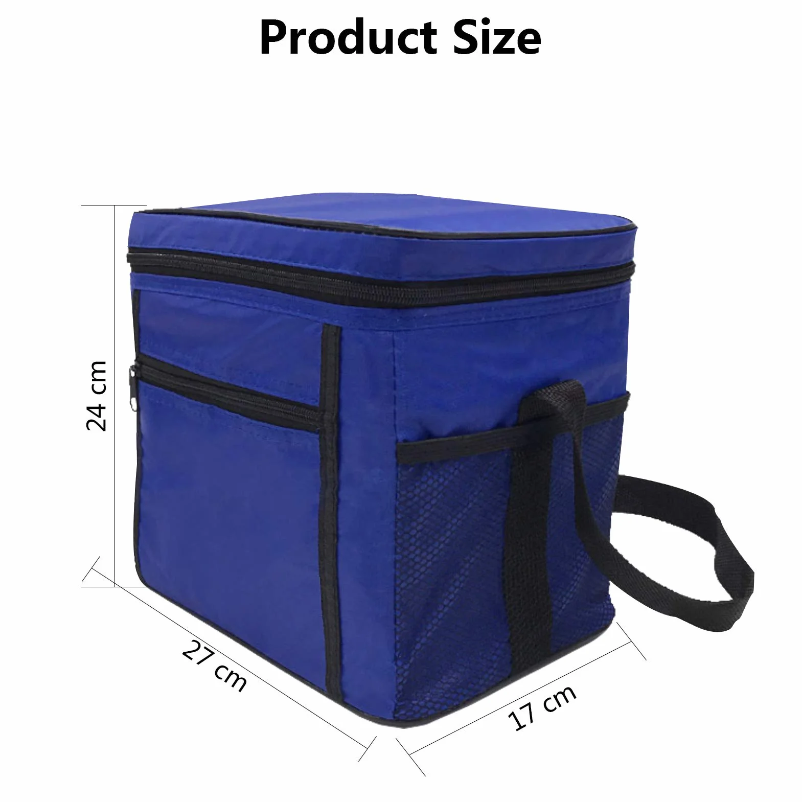 Torba chłodząca, składana, 10 l, torba chłodząca, torba chłodząca, mini torba chłodząca, mini torba chłodząca, składana, mała, izolowana, na piknik