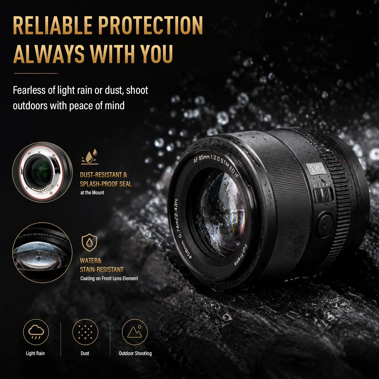 VILTROX 85 mm F2.0 EVO Full Frame obiektyw do aparatu Sony E Mount Camera Lenses z dużą przysłoną autofokus do Sony A5000 A6700 FX3 A1 A7C ZV-E10II FX30 A93 A7CII ZVE1 A7RV
